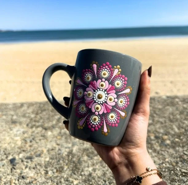 Mandala Mug Painting: A Relaxing, Creative & Therapeutic Art 