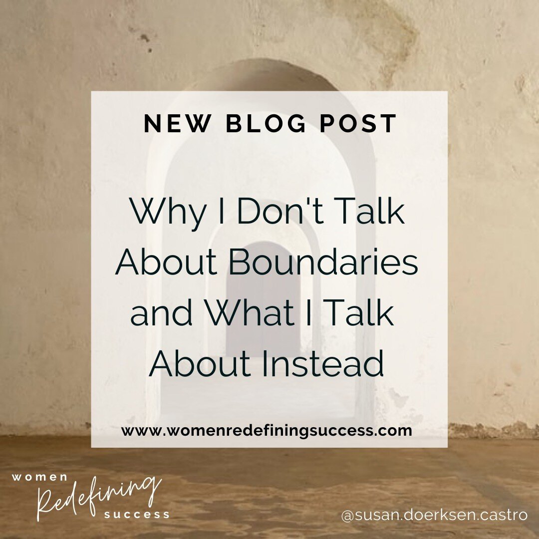 Conversations about boundaries have always left me feeling uncomfortable. 

Connection and belonging are really important to me, so when &quot;boundaries&quot; comes up, I can't help but feel like I'm building walls.

I know this isn't the idea aroun