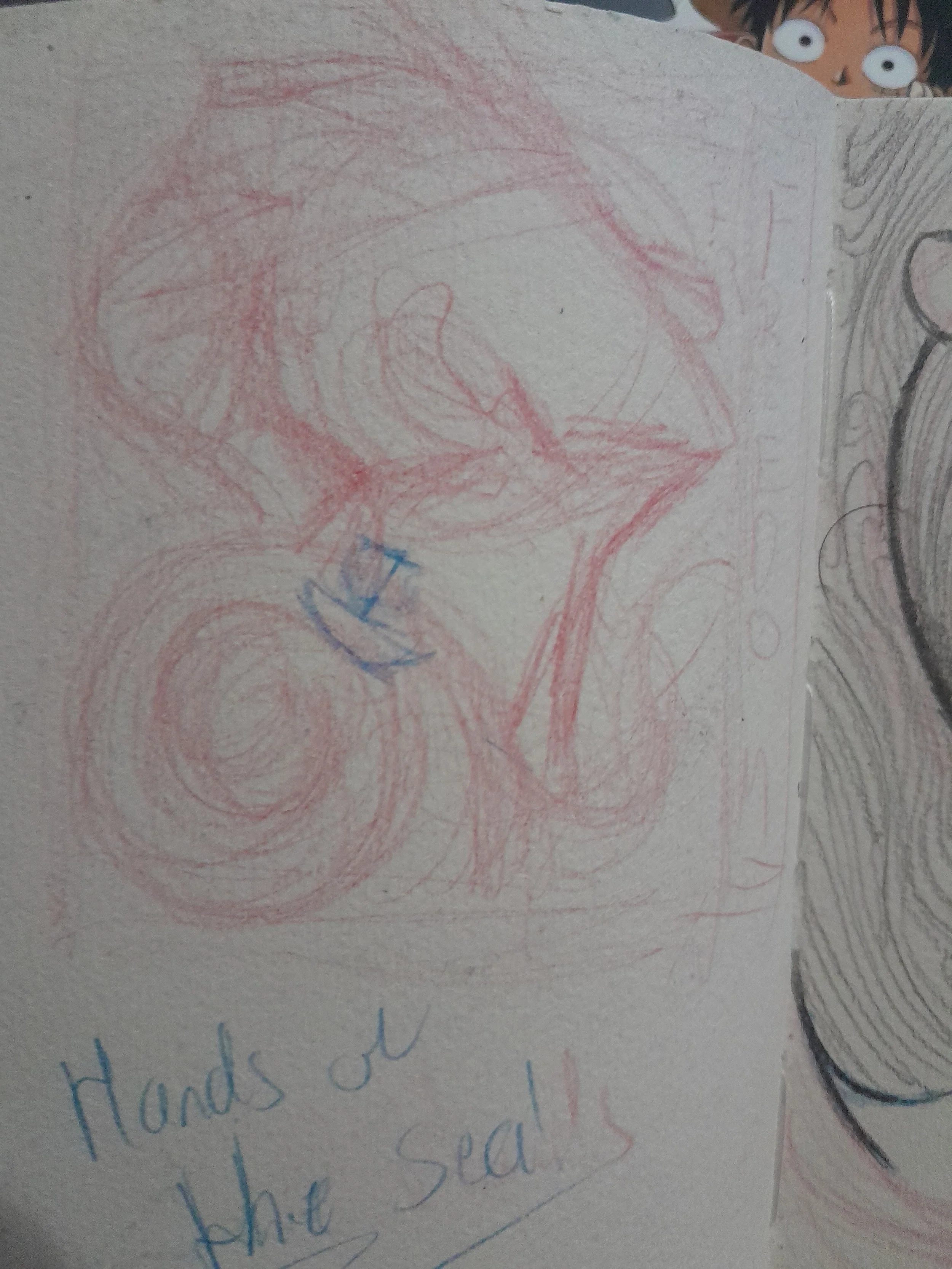 Original sketch for "Its name is Freedom"