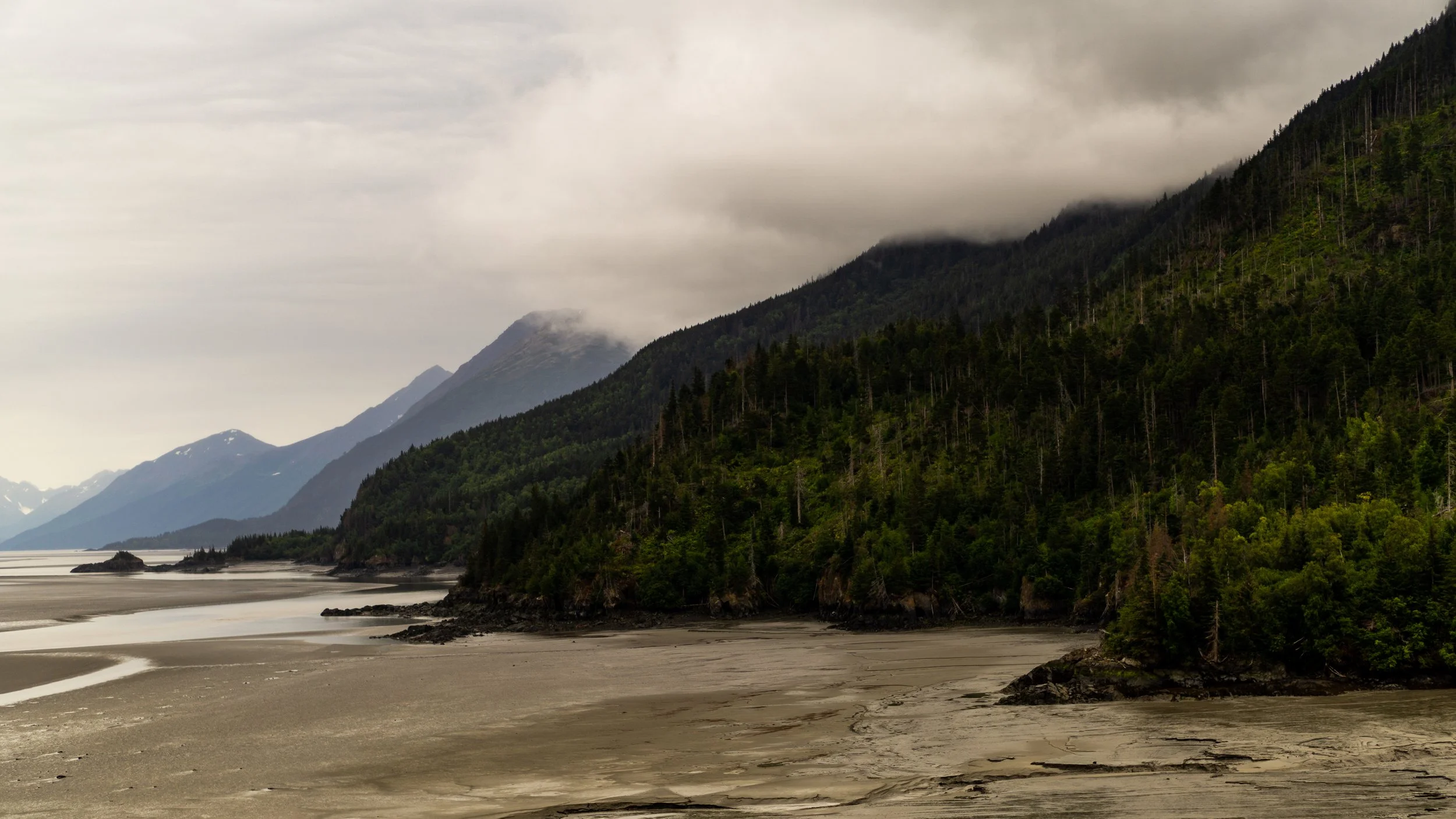 The shores of Hope, Alaska 