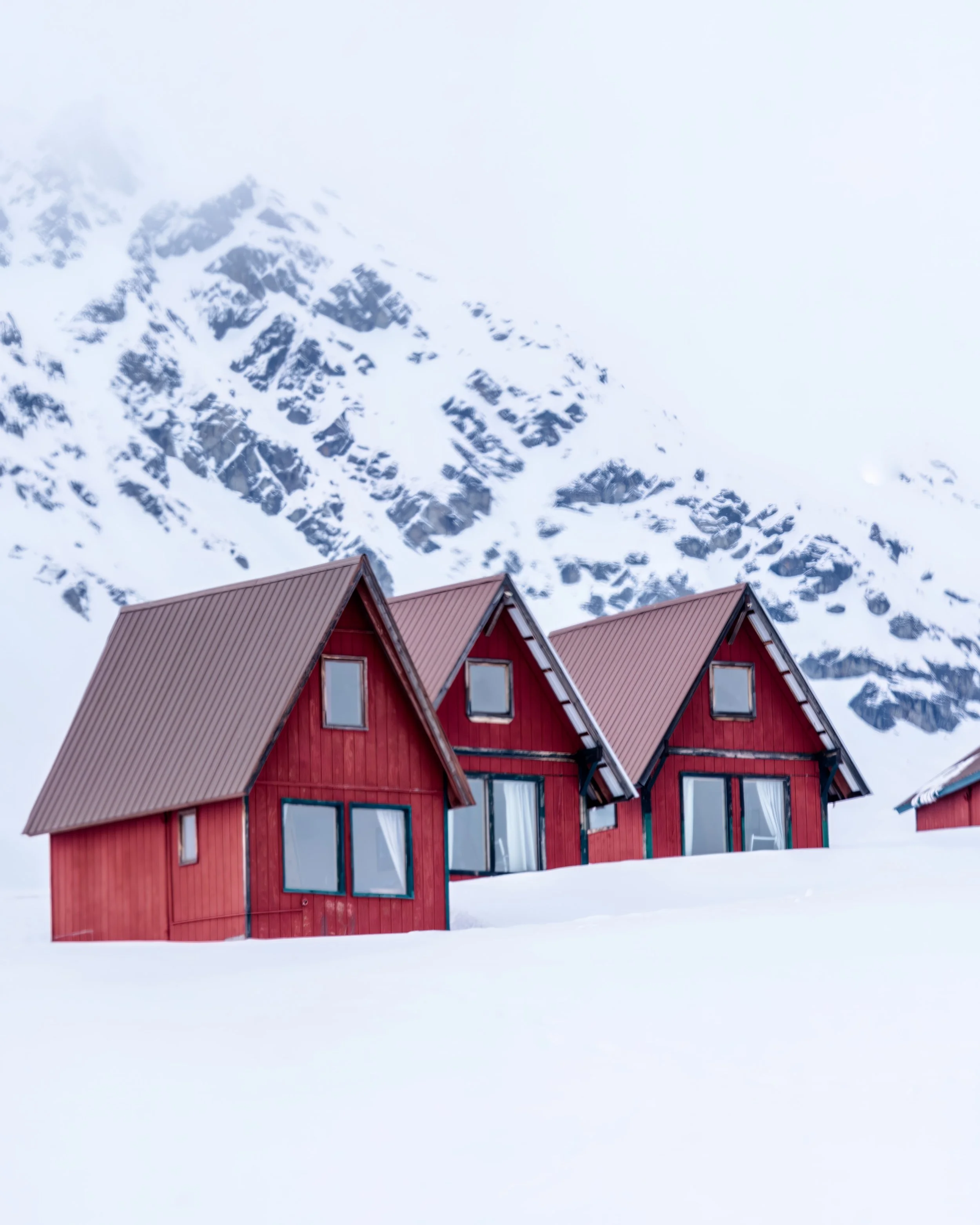  Some cozy cabins in Hatcher Pass, Alaska  