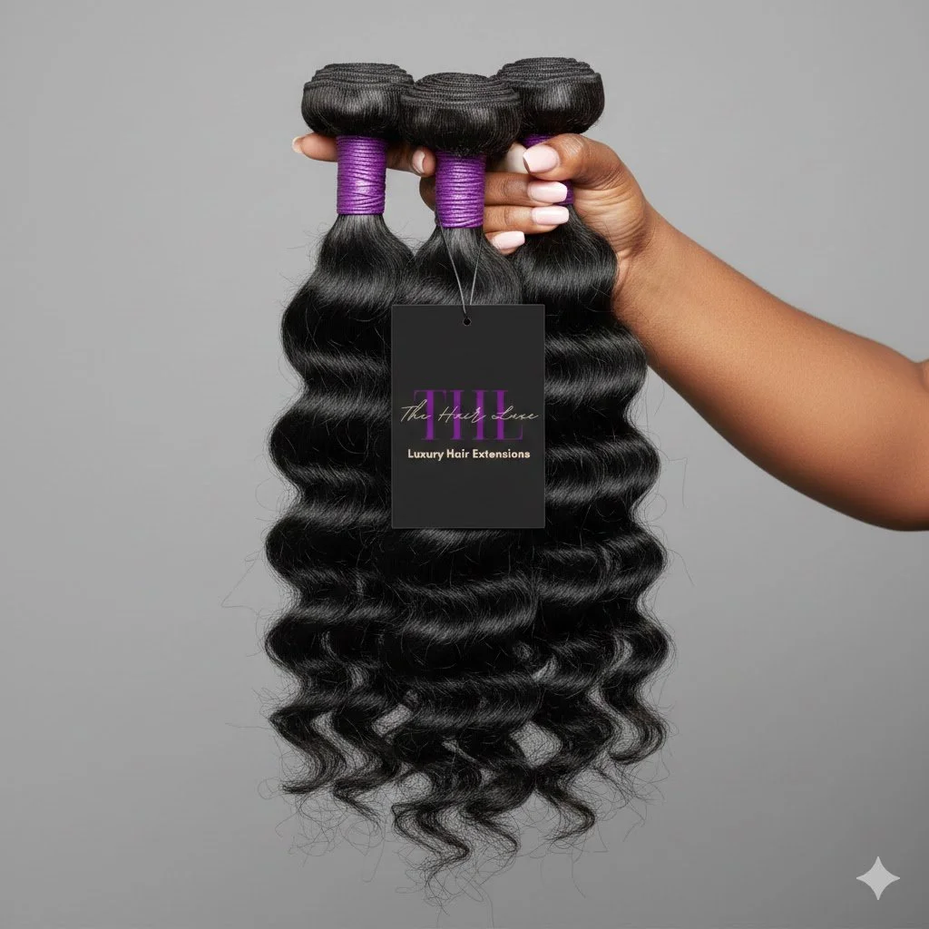 Human Hair: Singles and Bundles:  Loose Wavy