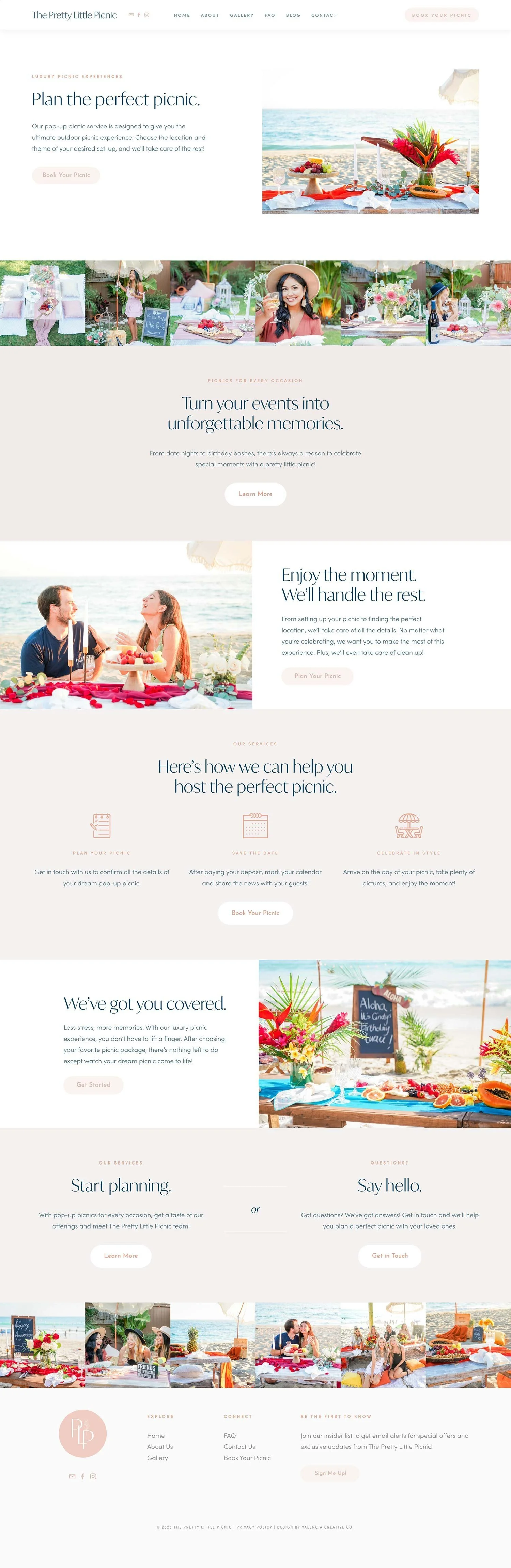 The Pretty Little Picnic Valencia Creative Co.