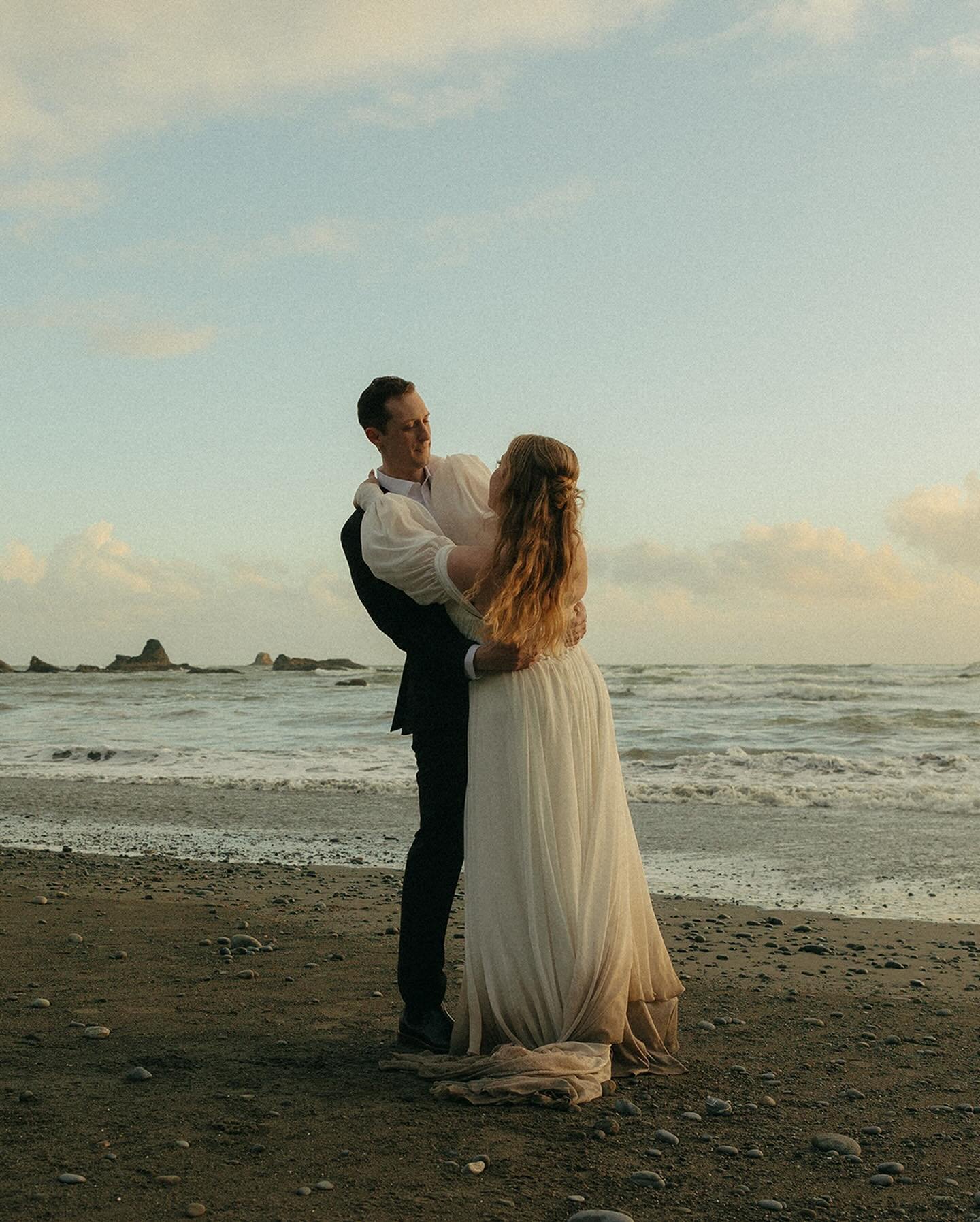 A rainy day elopement on the coast &mdash; it has been a lovely season of time spent in the deep rainforests and rocky coasts of the Olympic Peninsula, this year is shaping up to be quite a special one. Sevi and Jeff&rsquo;s day was so beautifully, m