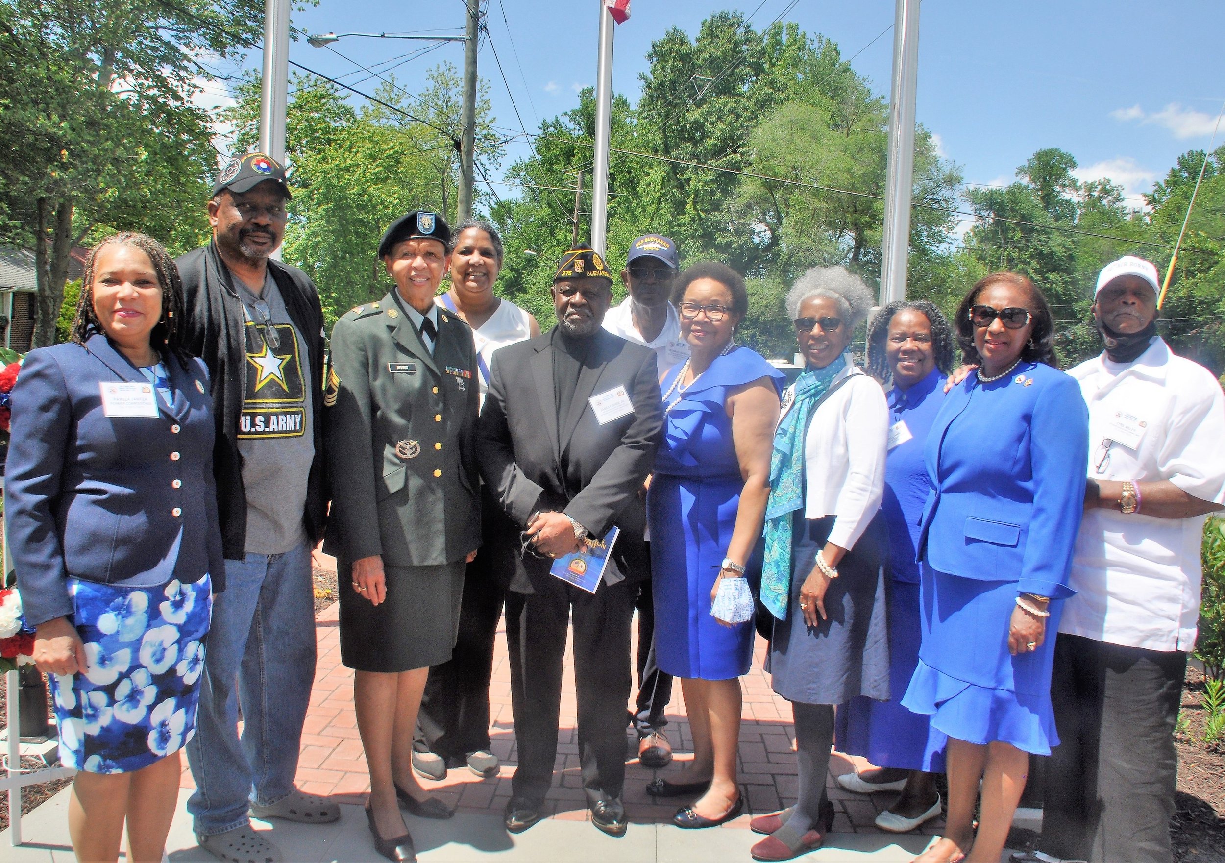 Veterans Park Dedication Team