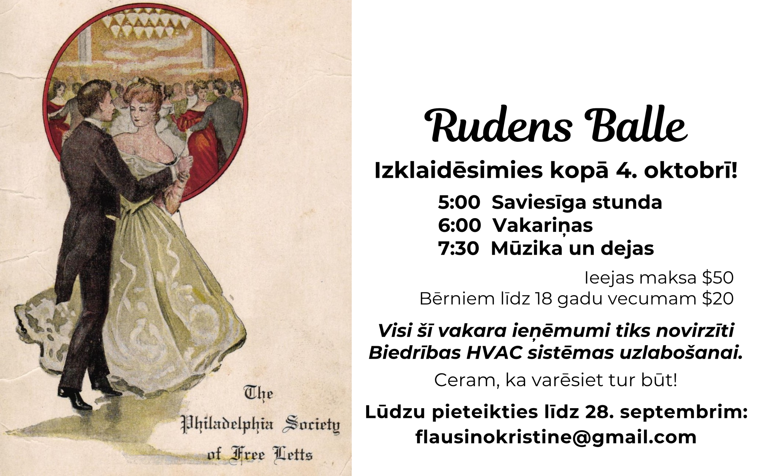 Rudens Balle / Fall Ball