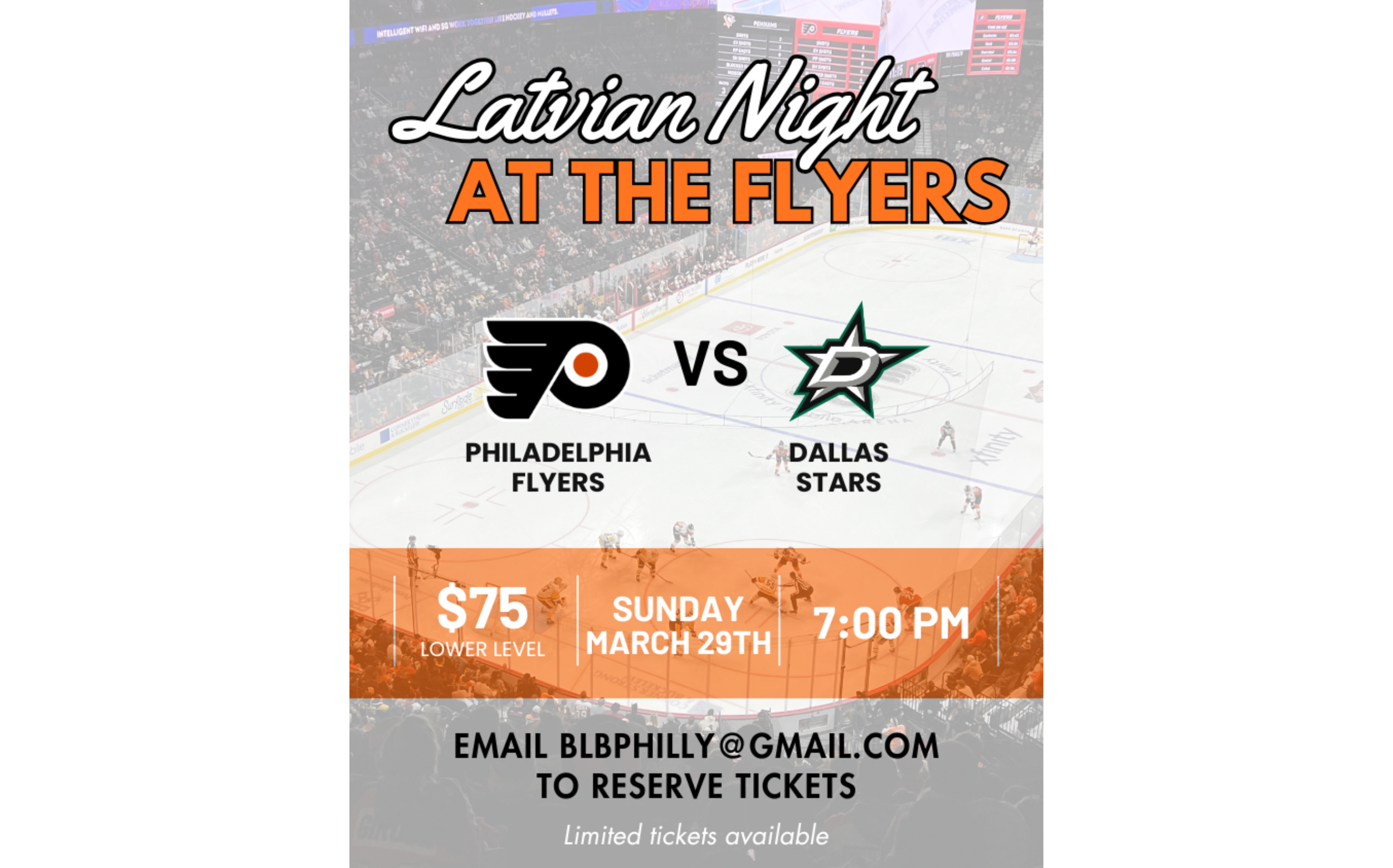 Latvian Night at the Flyers