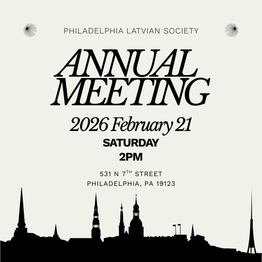 A speech from our president, Jānis Čakars, at the Annual Meeting - February 21, 2026