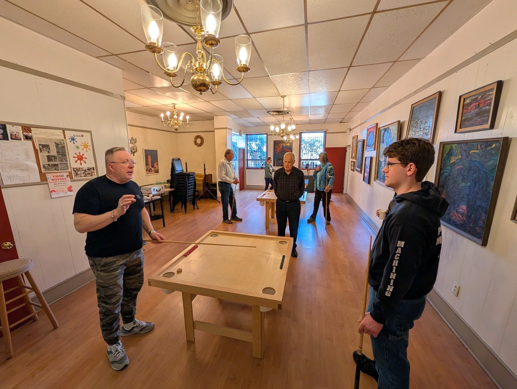 Novuss Workshop led by Vairis Dravinieks, an experienced novuss player and organizer - April 2026