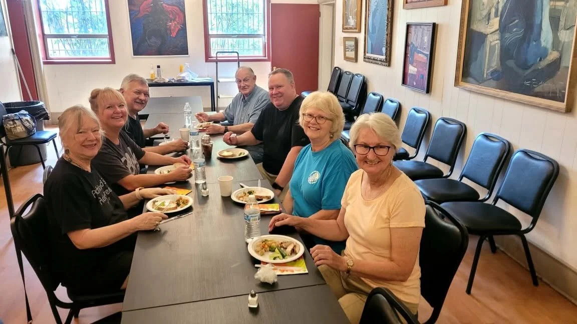 TALKA. A great day sprucing up the Latvian Society. - July 2026