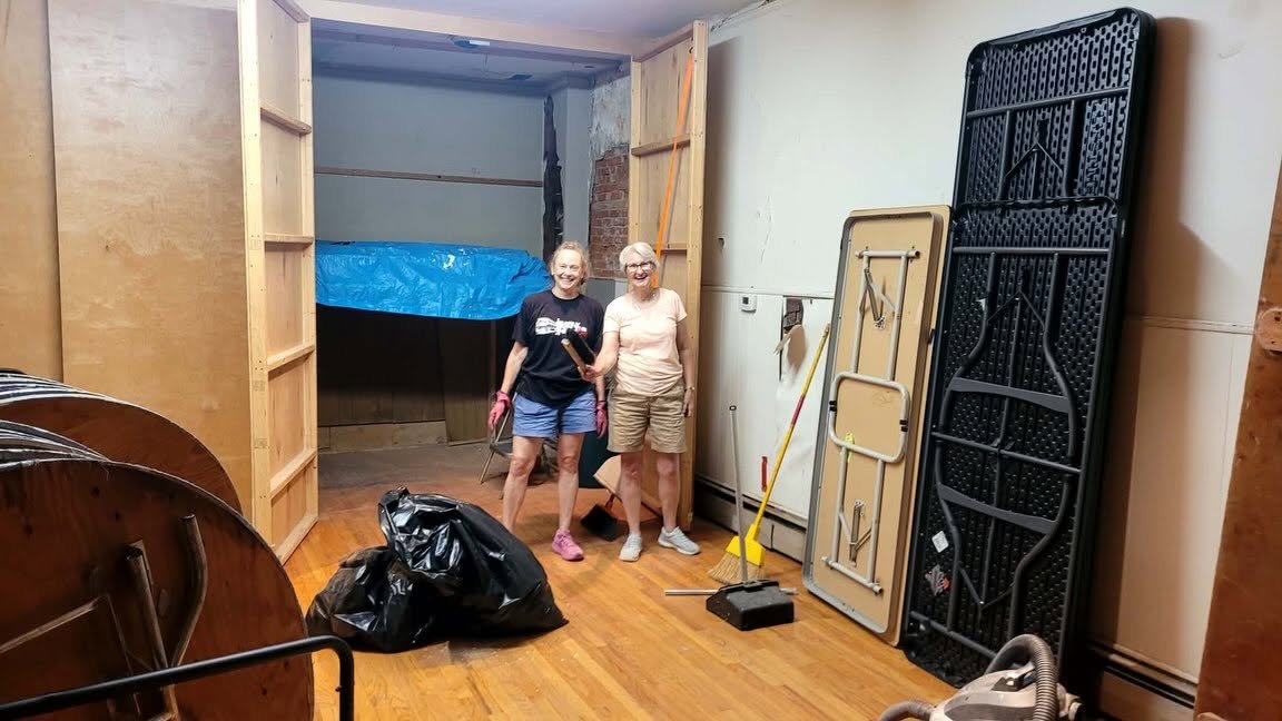 TALKA. A great day sprucing up the Latvian Society. - July 2026