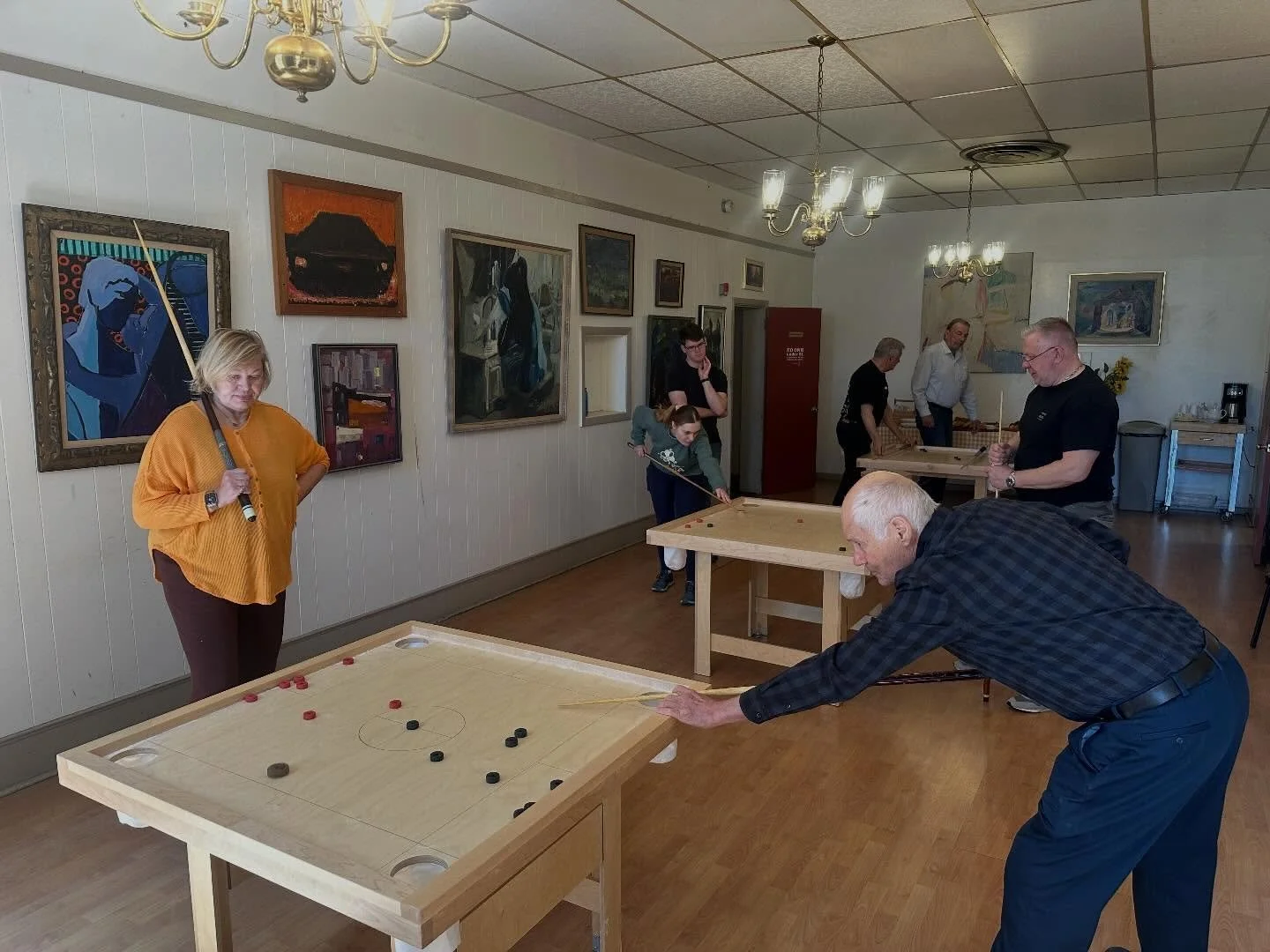 Novuss Workshop led by Vairis Dravinieks, an experienced novuss player and organizer - April 2026