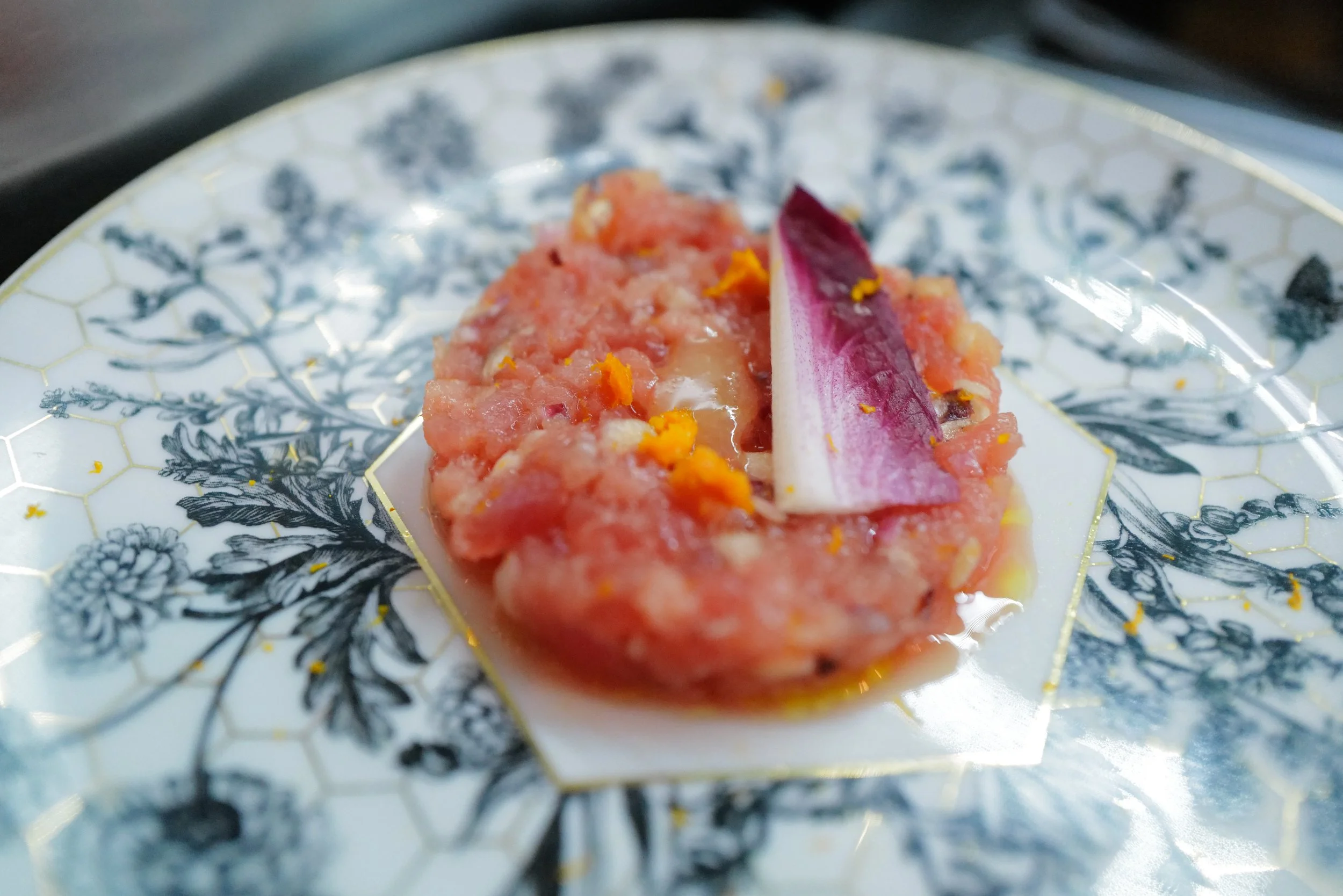 salmon tartarre