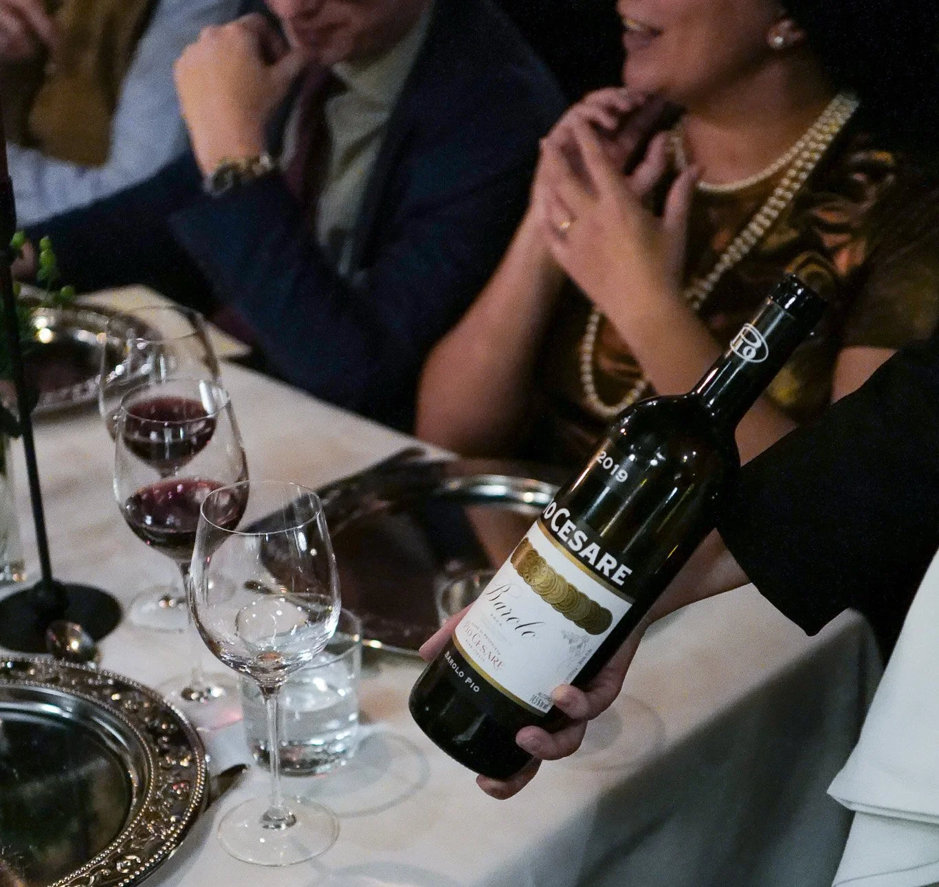 Semi-private dining setup at Lucciola on the Upper West Side