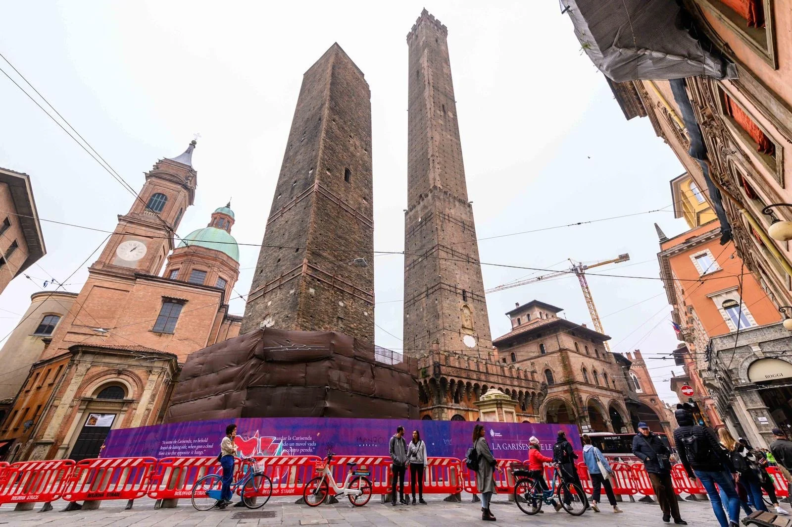 New York, a dinner to save the Garisenda Tower in Bologna