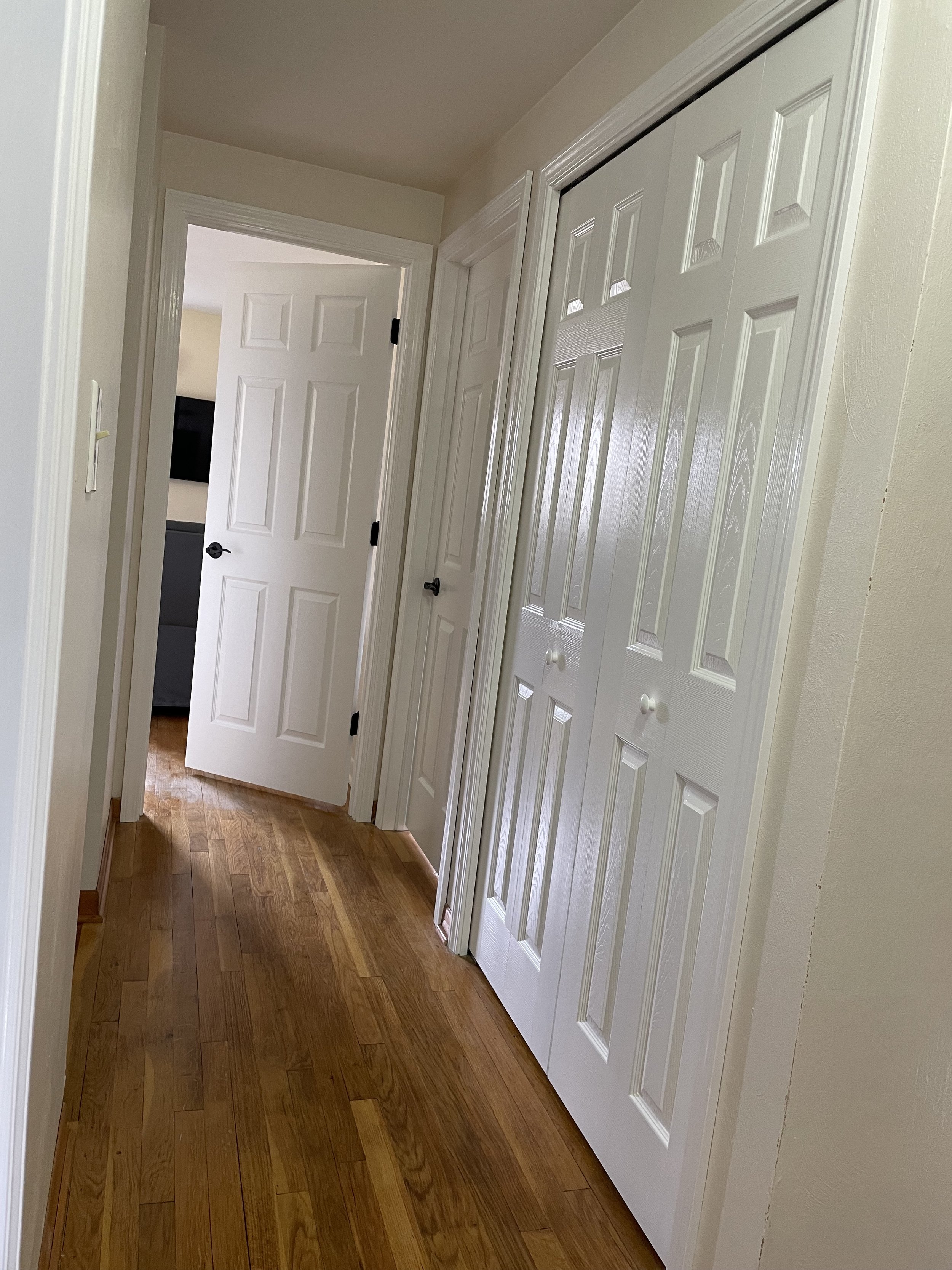 AFTER: INSTALLATION OF DOORS & TRIM