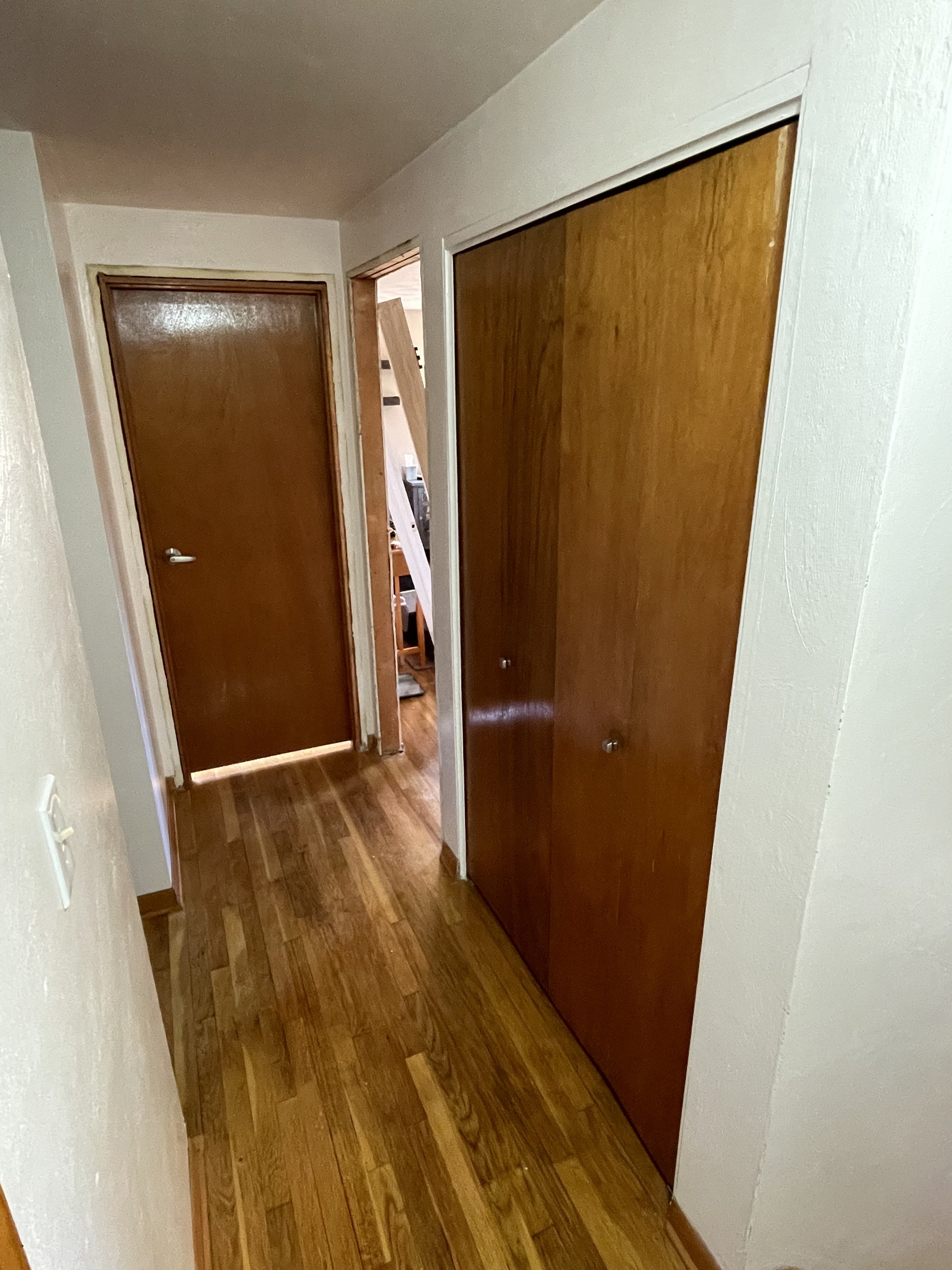 BEFORE: INSTALLATION OF DOORS & TRIM