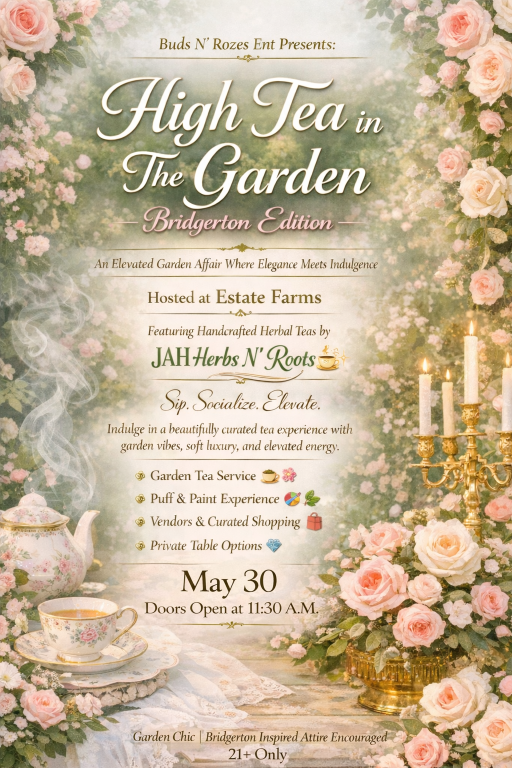 High Tea in The Garden