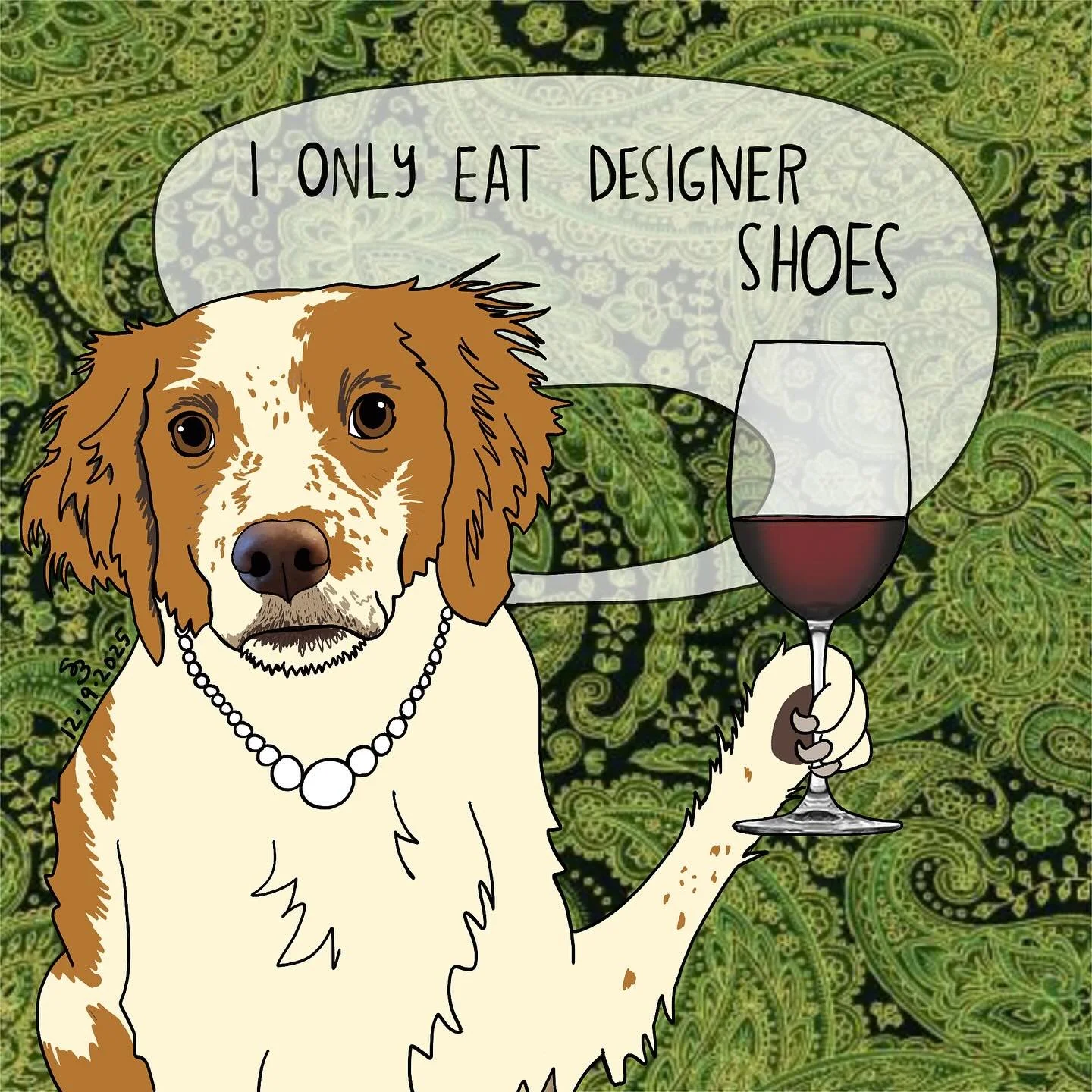 I don&rsquo;t always create Pet Portraits, but when I do they&rsquo;re unFURgettable ⬅️ I&rsquo;ll let my weirdo uncle take credit for that one, LoL. Now that my favorite aunt has unwrapped the custom art piece of her dog (with great taste) I made he