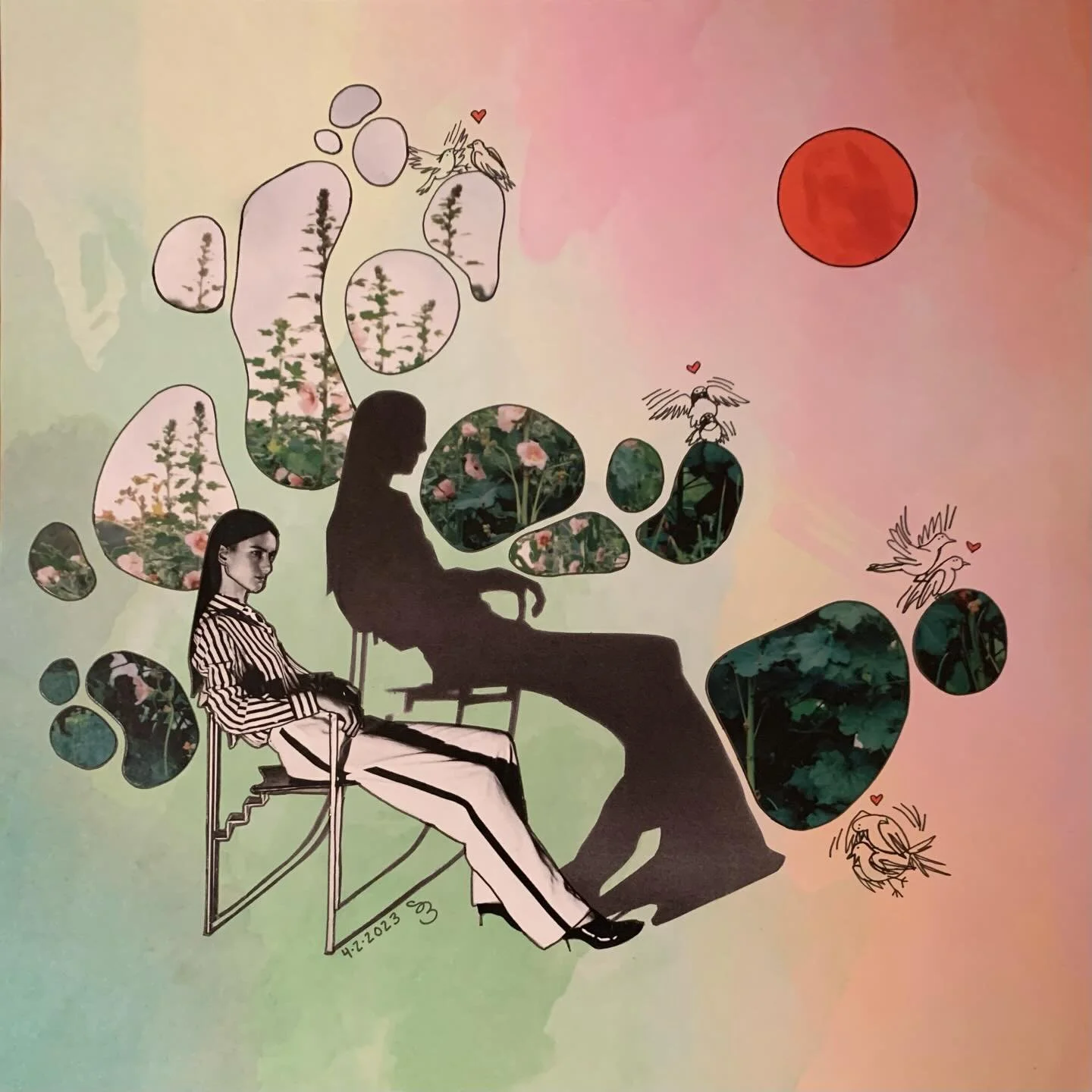 Flashback to this collage from 2023, &ldquo;SPRING CUMMING&rdquo;. Feels relevant. I&rsquo;ll be jumping into some more collaging hopefully soon but currently going through a huge transition. I&rsquo;ll post pics about it later. Until then, still wat