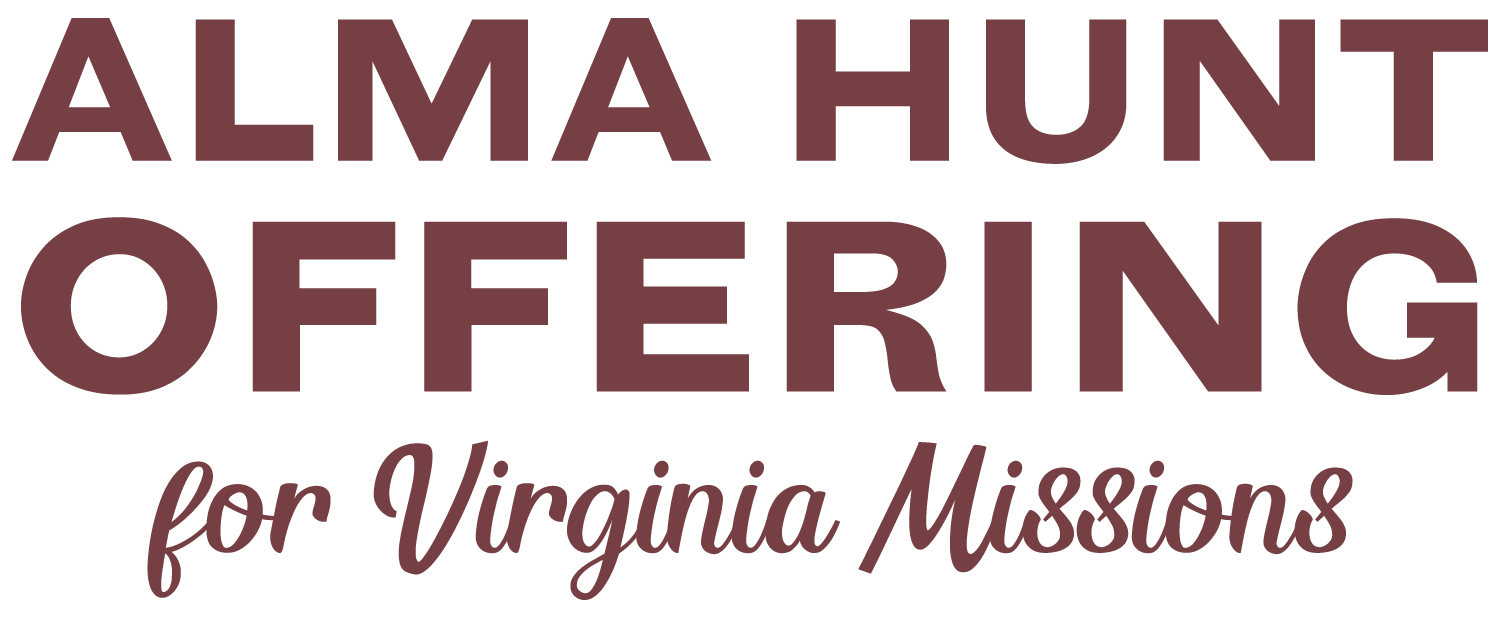 Alma Hunt | Offering for Virginia Missions