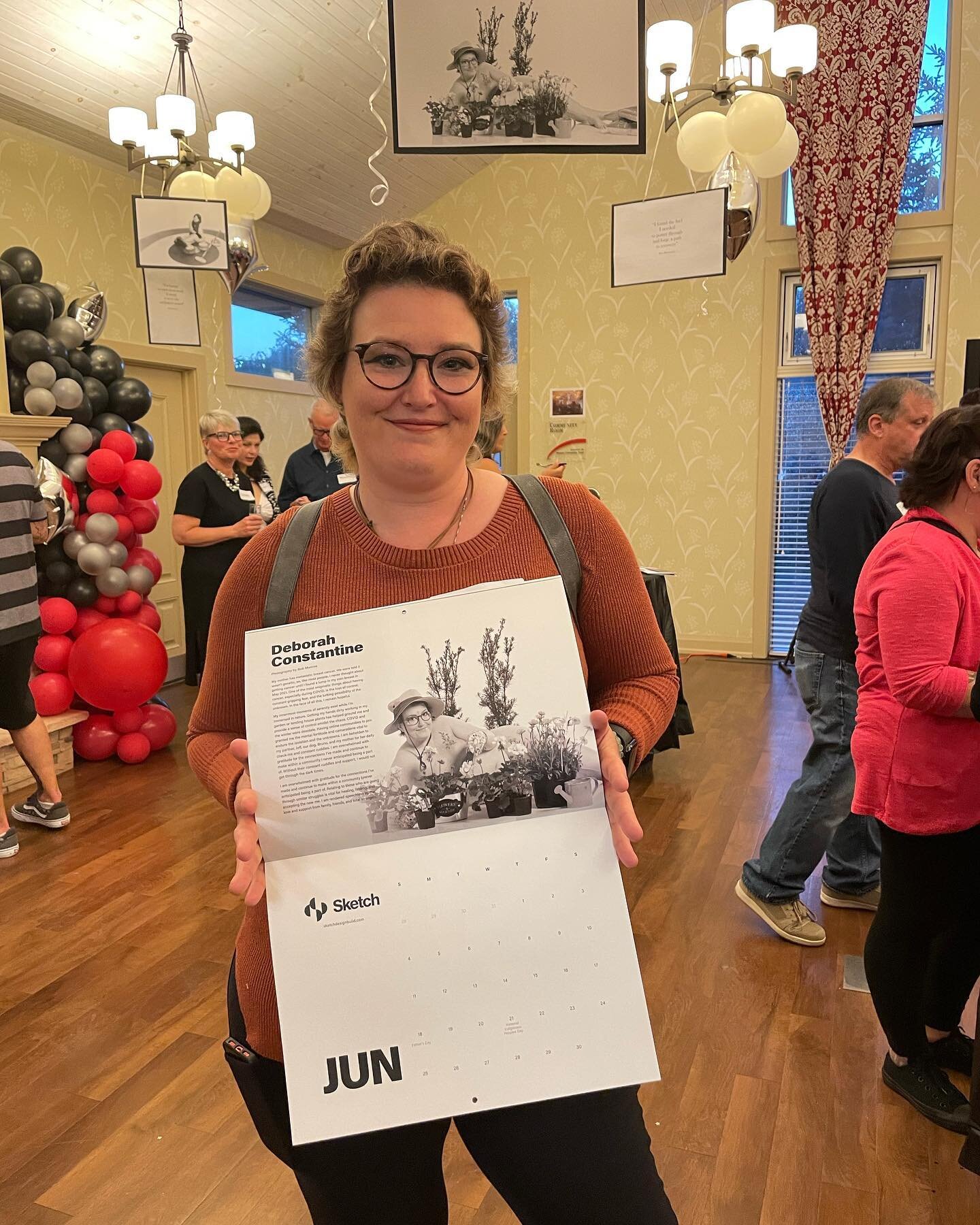 This past Monday evening I attended the official launch of the Raw and Reflective calendar in support of Simcoe Muskoka branch Gildas Club. Gilda&rsquo;s Club is named after one of the original cast member from Saturday Night Live. Sadly she passed a