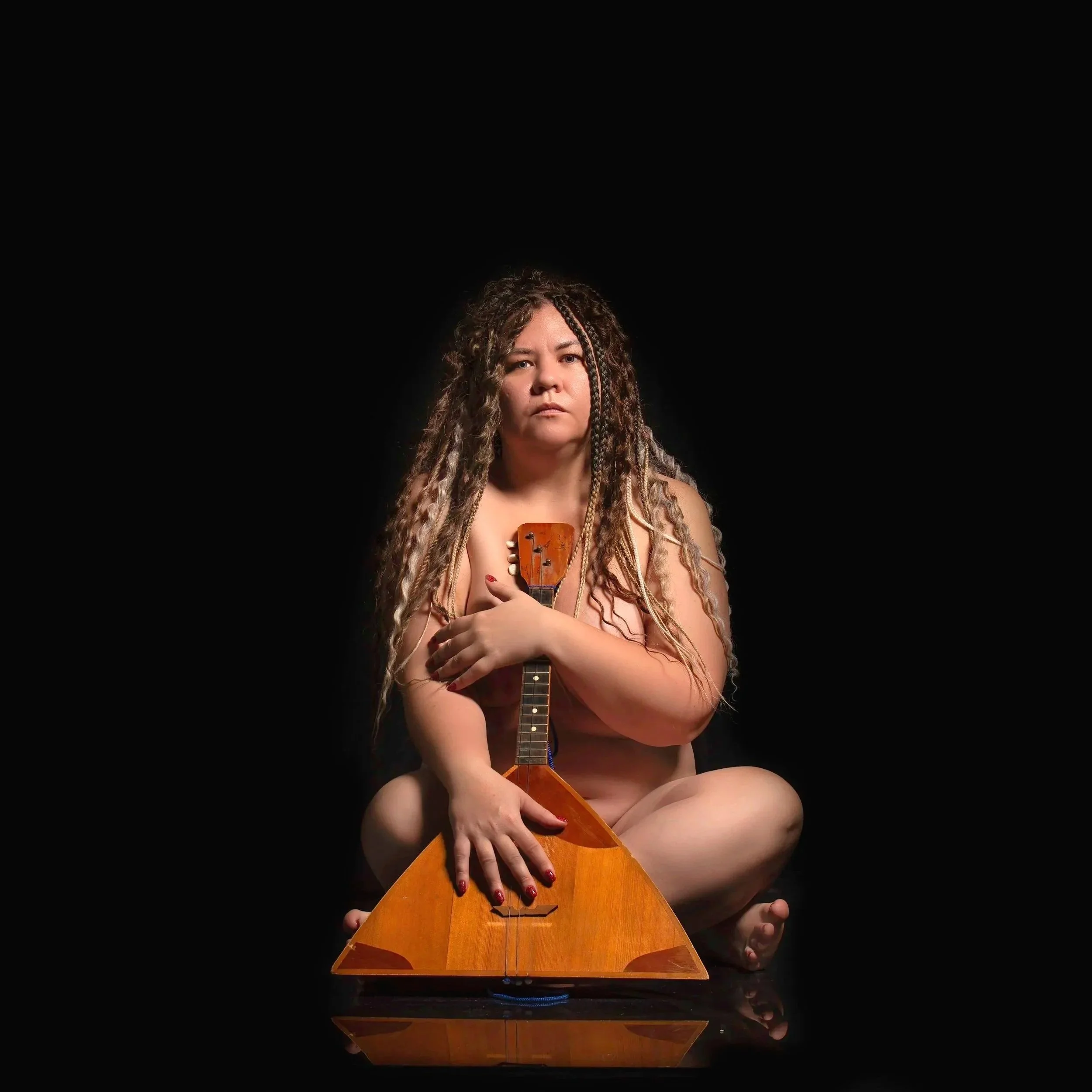 Figure Study - Balalaika with Anna