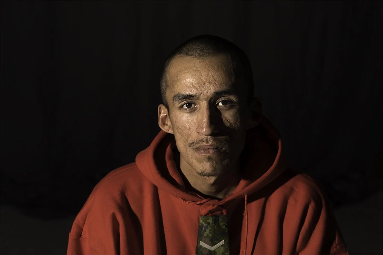 Ranger Stephen Wynne from Kashechewan First Nation patrol. Shot at Canadian Forces Base Borden August 2019