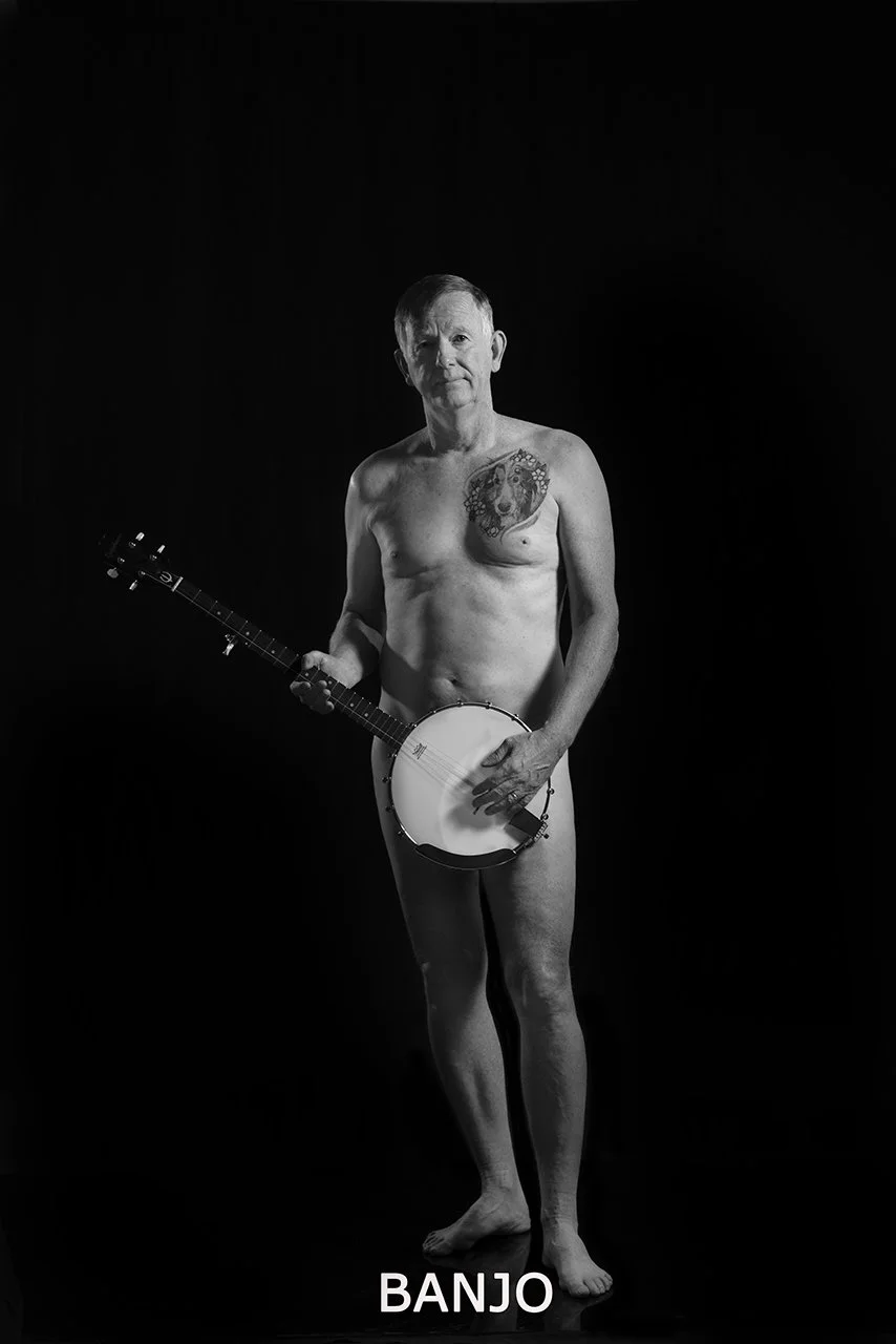 Bob M (62) Shot by Jessica Rosati in studio, Barrie, November 2020