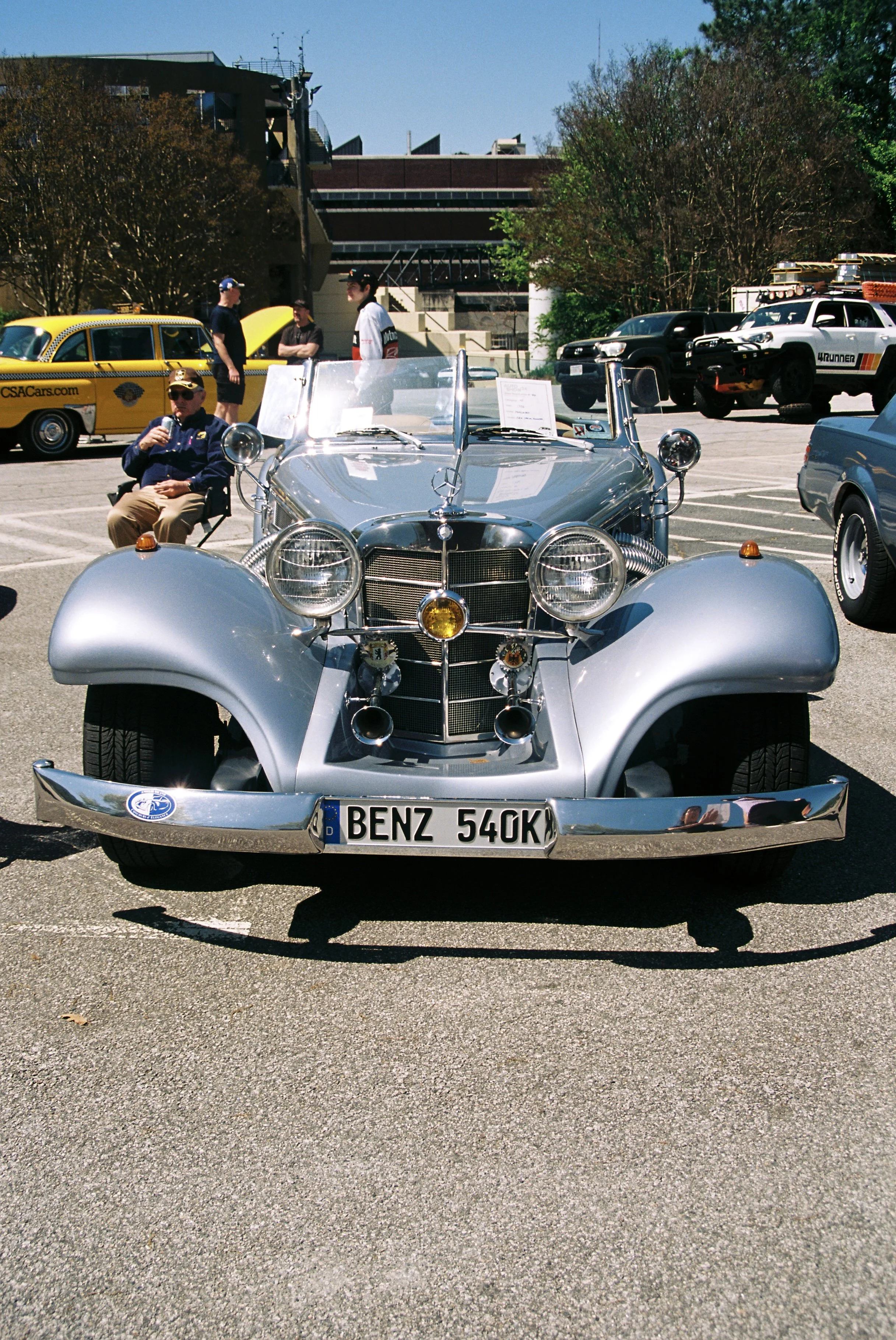 Hermann Göring's famous Mercedes-Benz 540K, nicknamed the "Blue Goose"