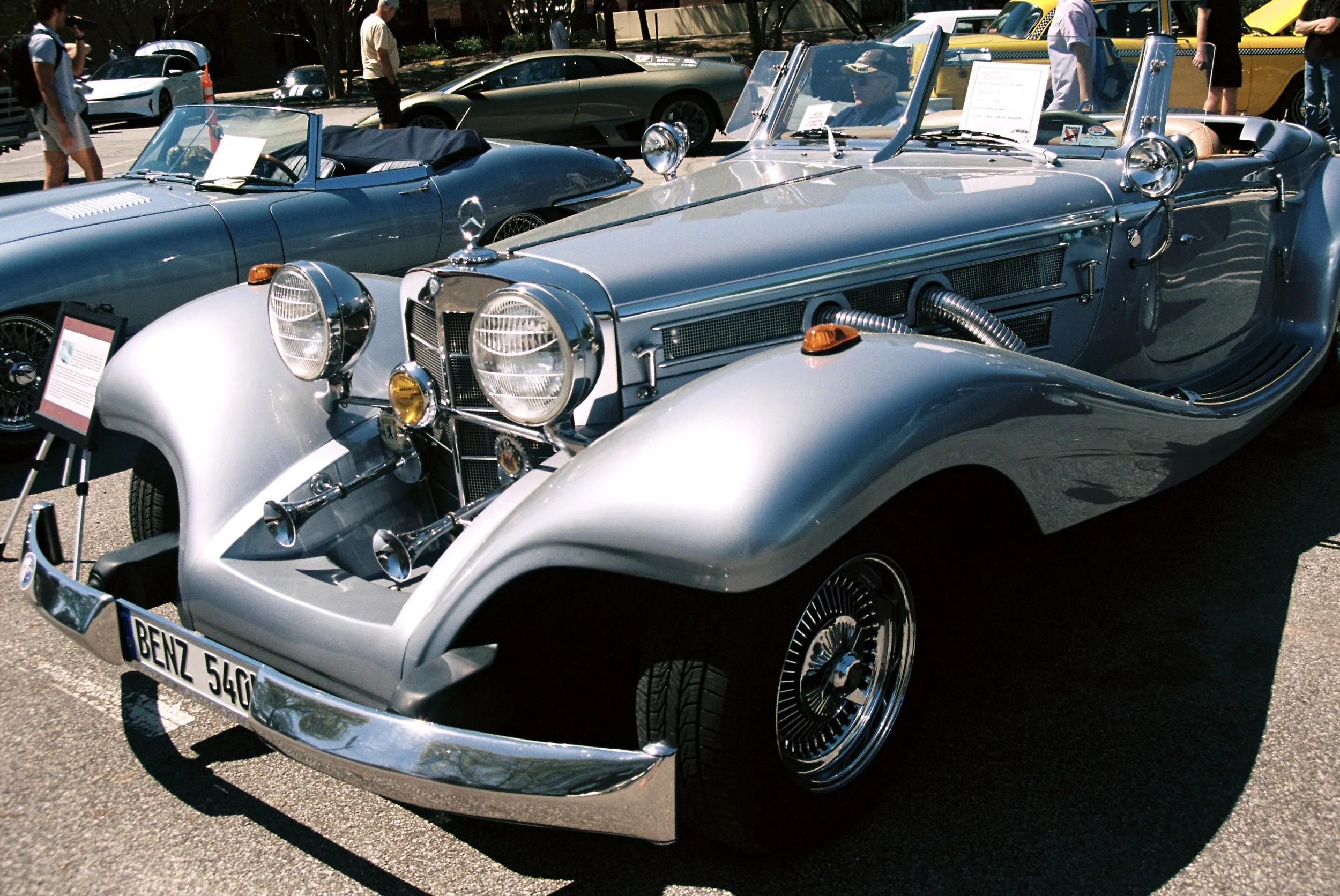 Hermann Göring's famous Mercedes-Benz 540K, nicknamed the "Blue Goose"