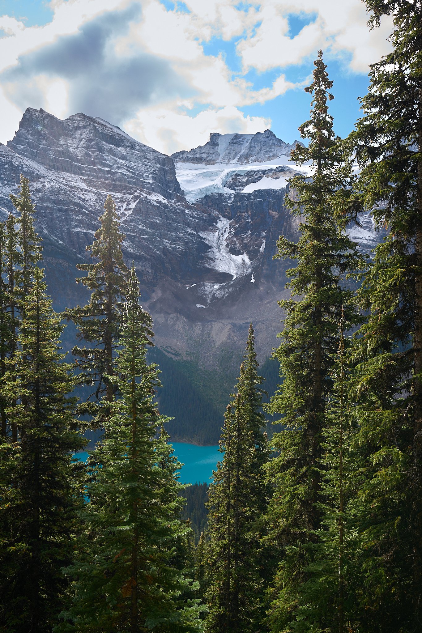 Another lake above Lake Louise