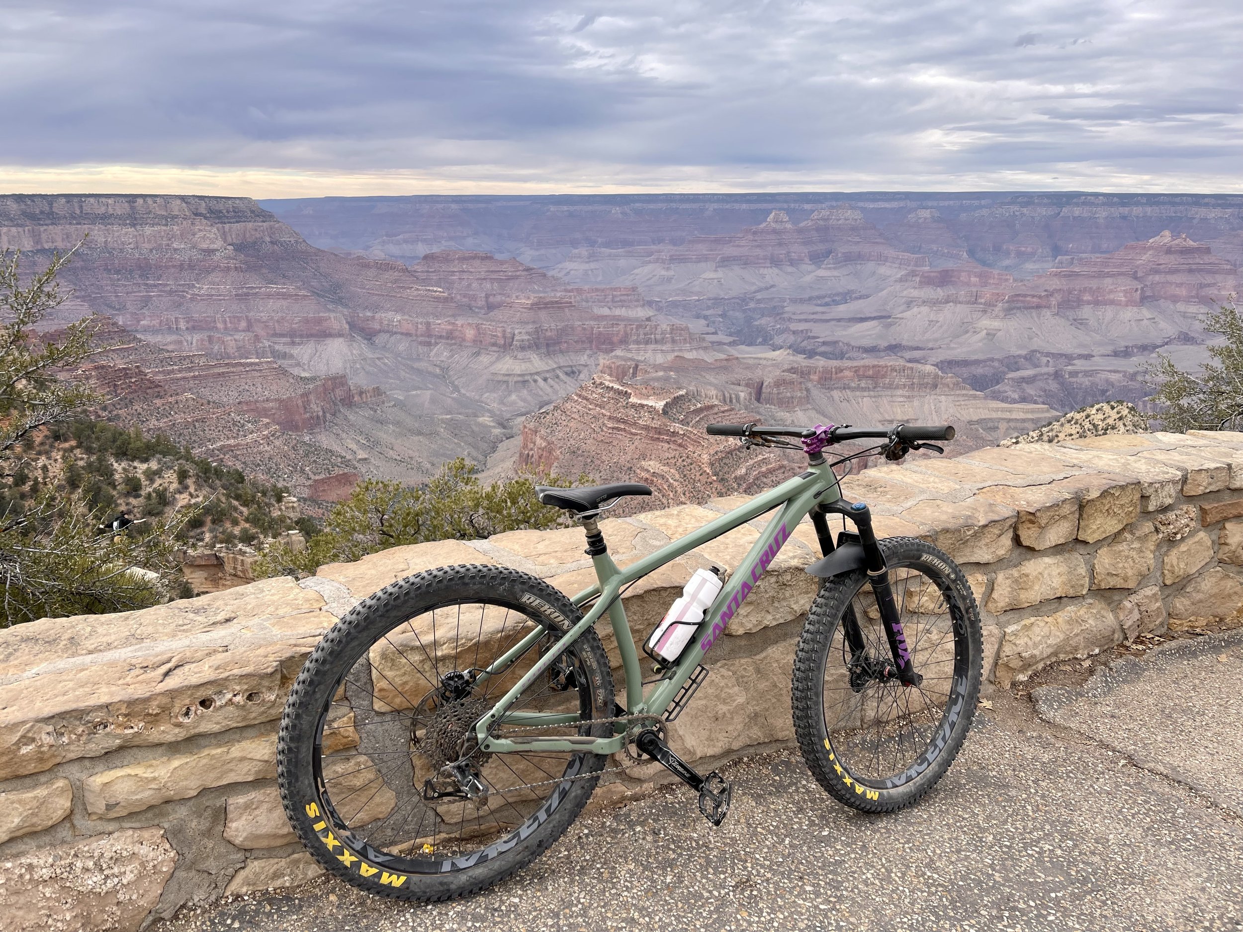 biked to the South Rim