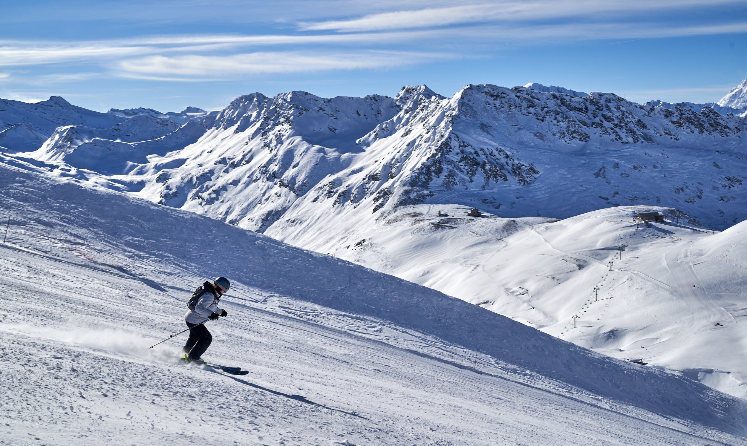 shredding in les 3 vallées