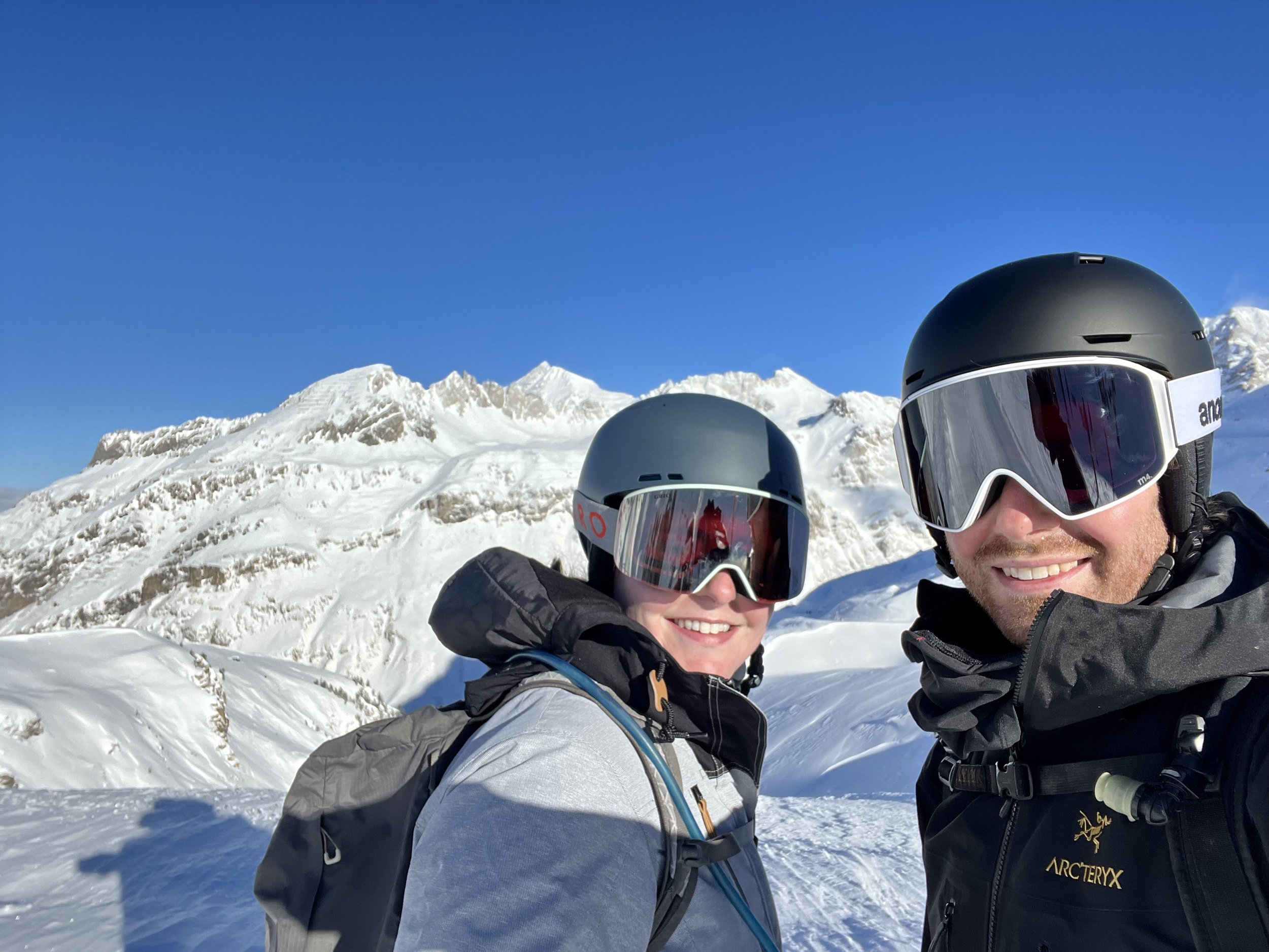 first day on the slopes