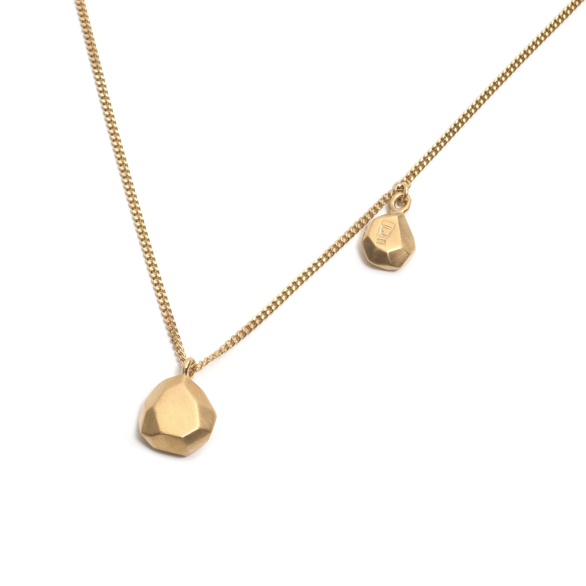 DOUBLE GEM NECKLACE - Enquire