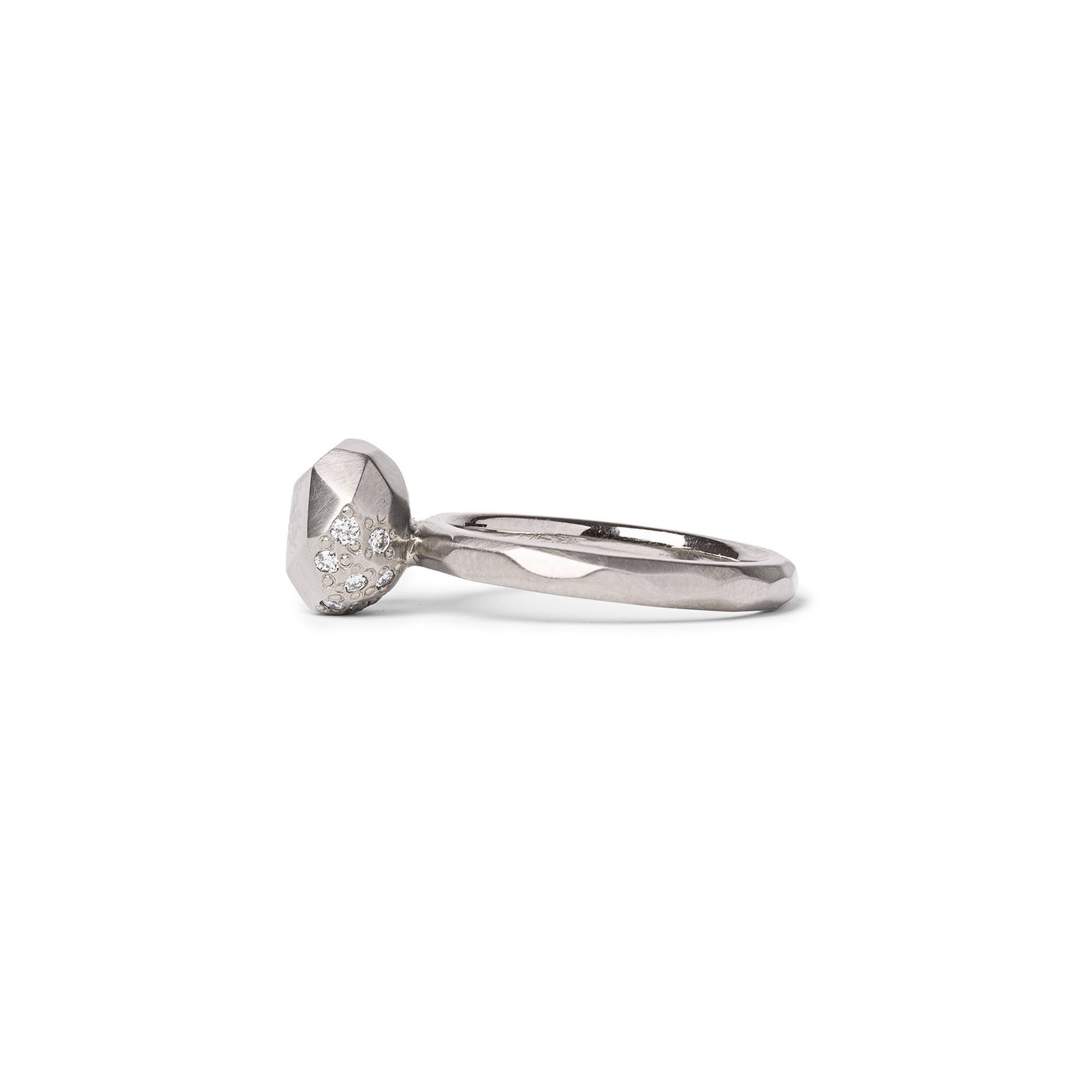 SQ3763581 Krista McRae Large Faceted Gem Ring White Gold Diamonds NOV24 065 C.jpeg