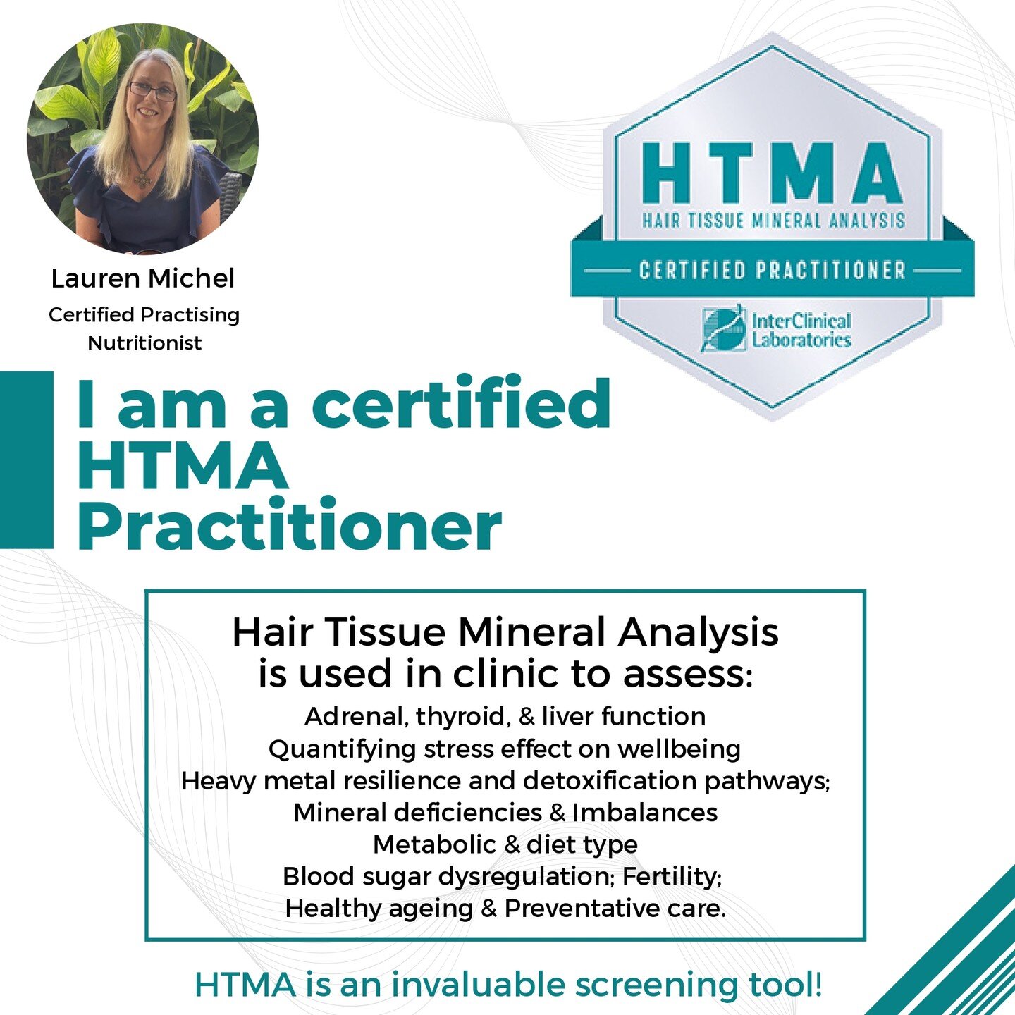 As I&rsquo;ve mentioned before, getting regular HTMA&rsquo;s was instrumental in me regaining and maintaining my health. 

A Hair Tissue Mineral Analysis (HTMA) gives an unique insight into what is happening in your body on a tissue level and an indi