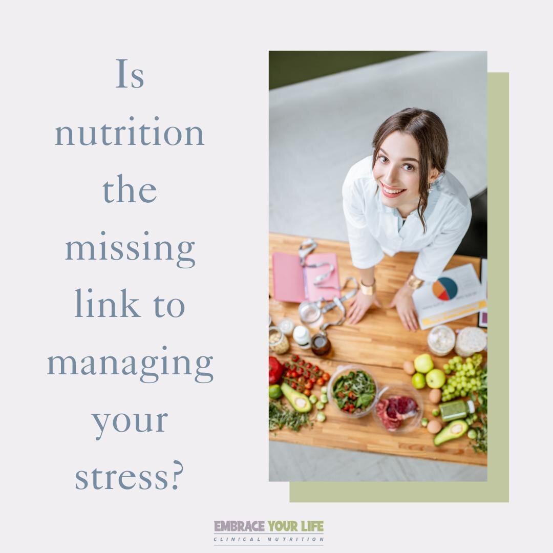 Nutrition is your strongest ally in the battle against stress but it&rsquo;s importance is often forgotten! 🍏🥦

When life's demands start to take a toll on your wellbeing, remember that your body thrives when it has the nourishment it needs. 

Frui