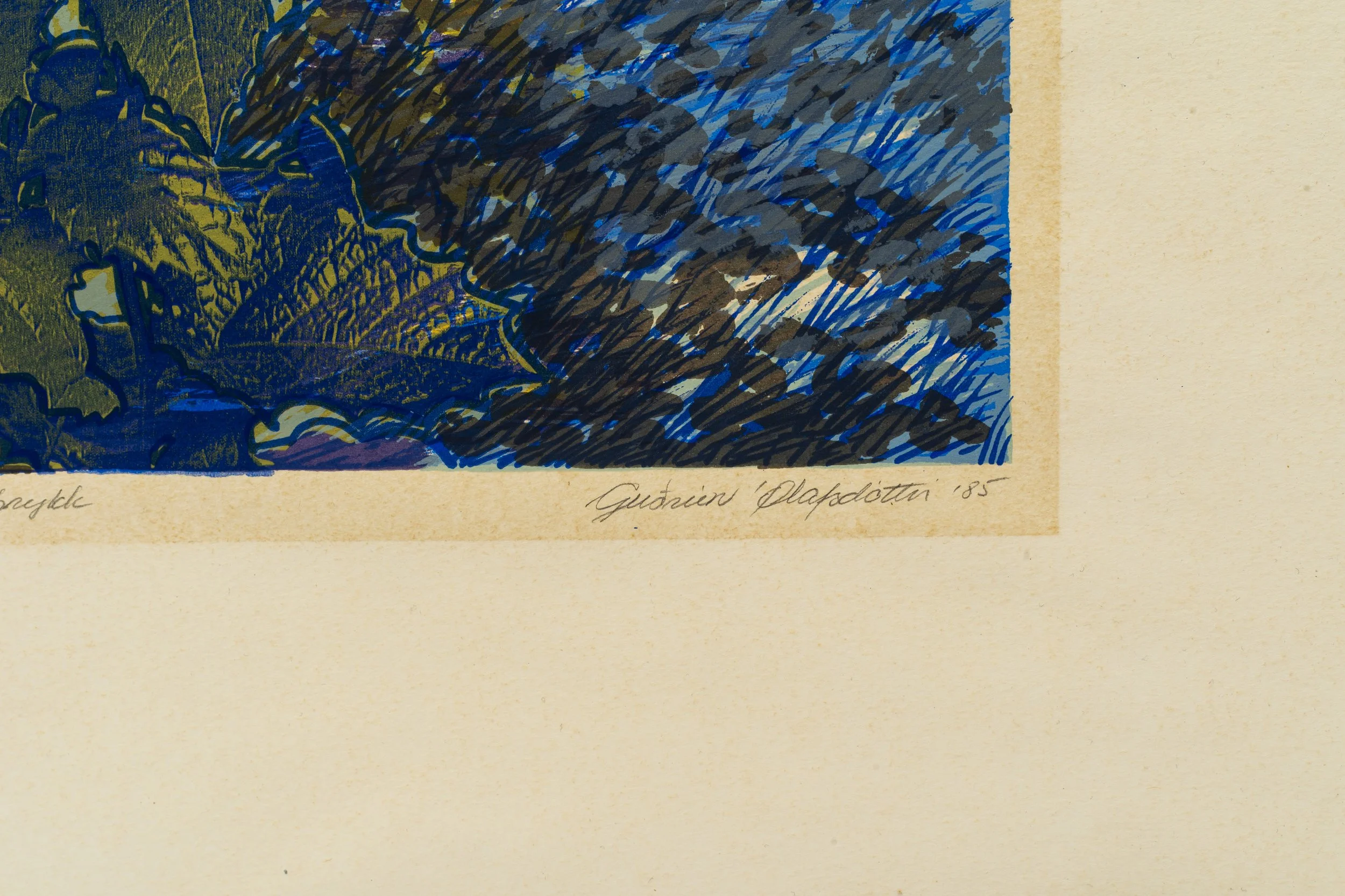 Guðrún Ólafsdóttir () salaprykk, 1985-2.jpg