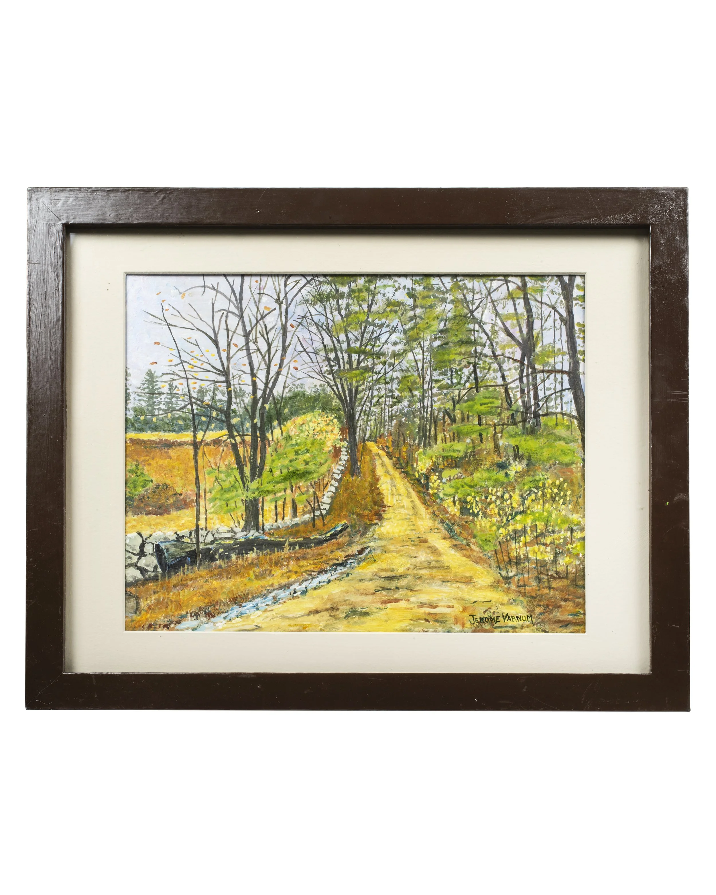 Jerome Varnum (1955-2024) New Hampshire Dirt Road