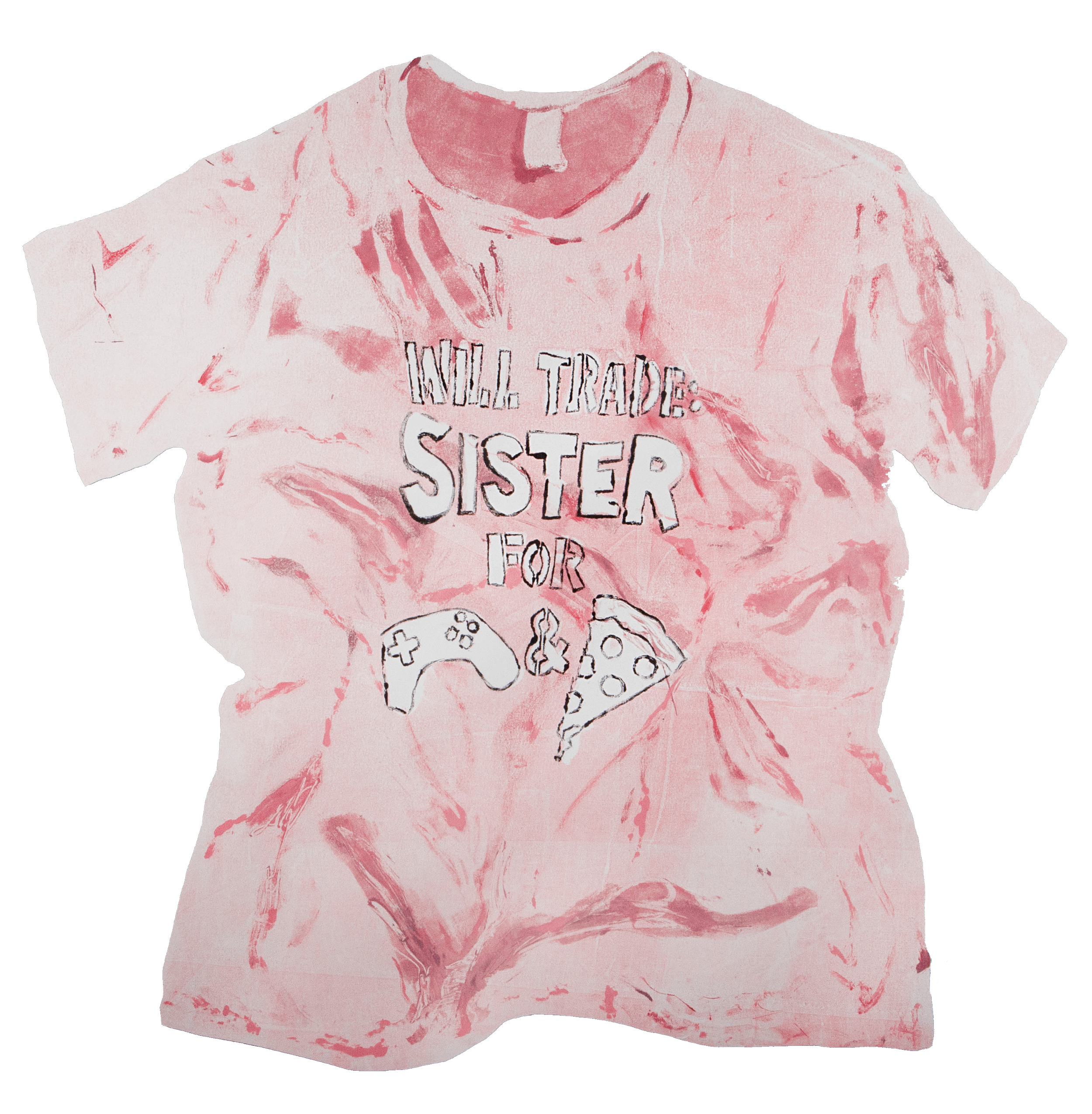 If I were a boy, I would wear this shirt; monotype; 2024