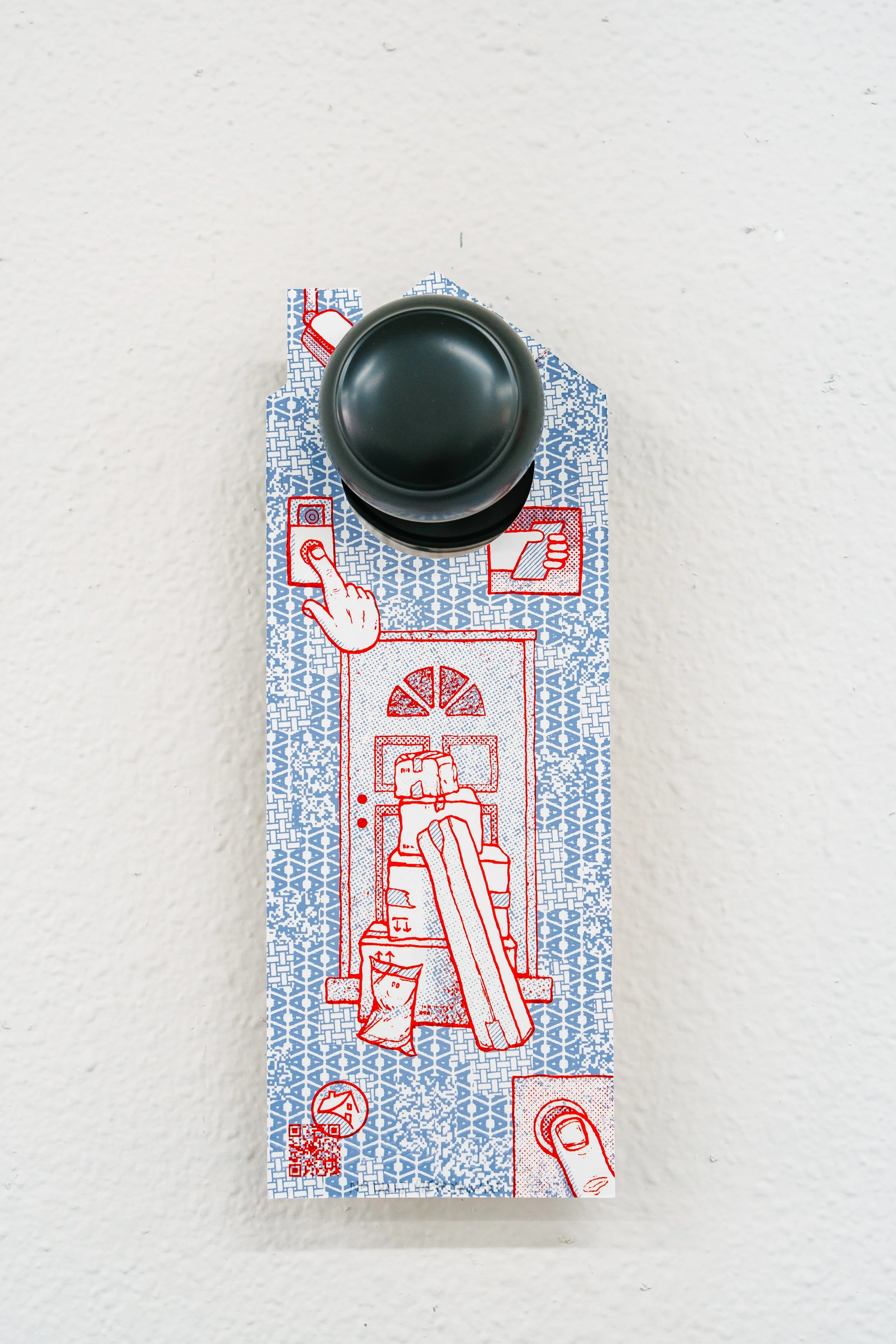 Nathan Pietrykowski; "Bells and Whistles"; screenprint (side 2)
