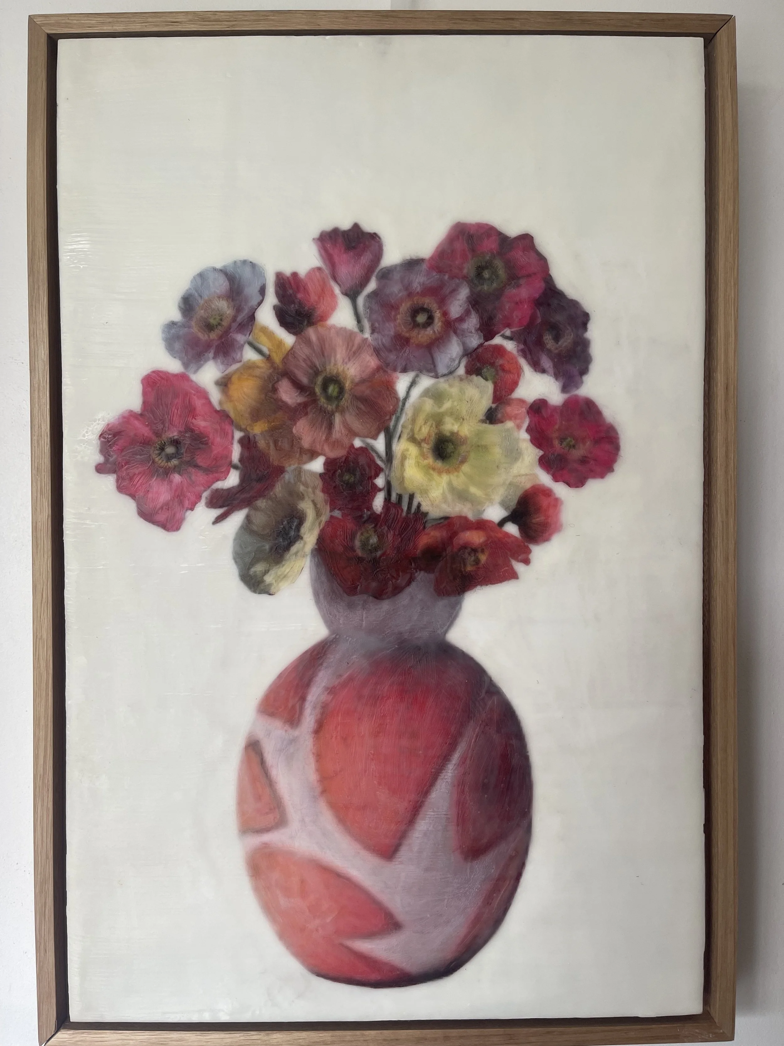 Encaustic wax Painting