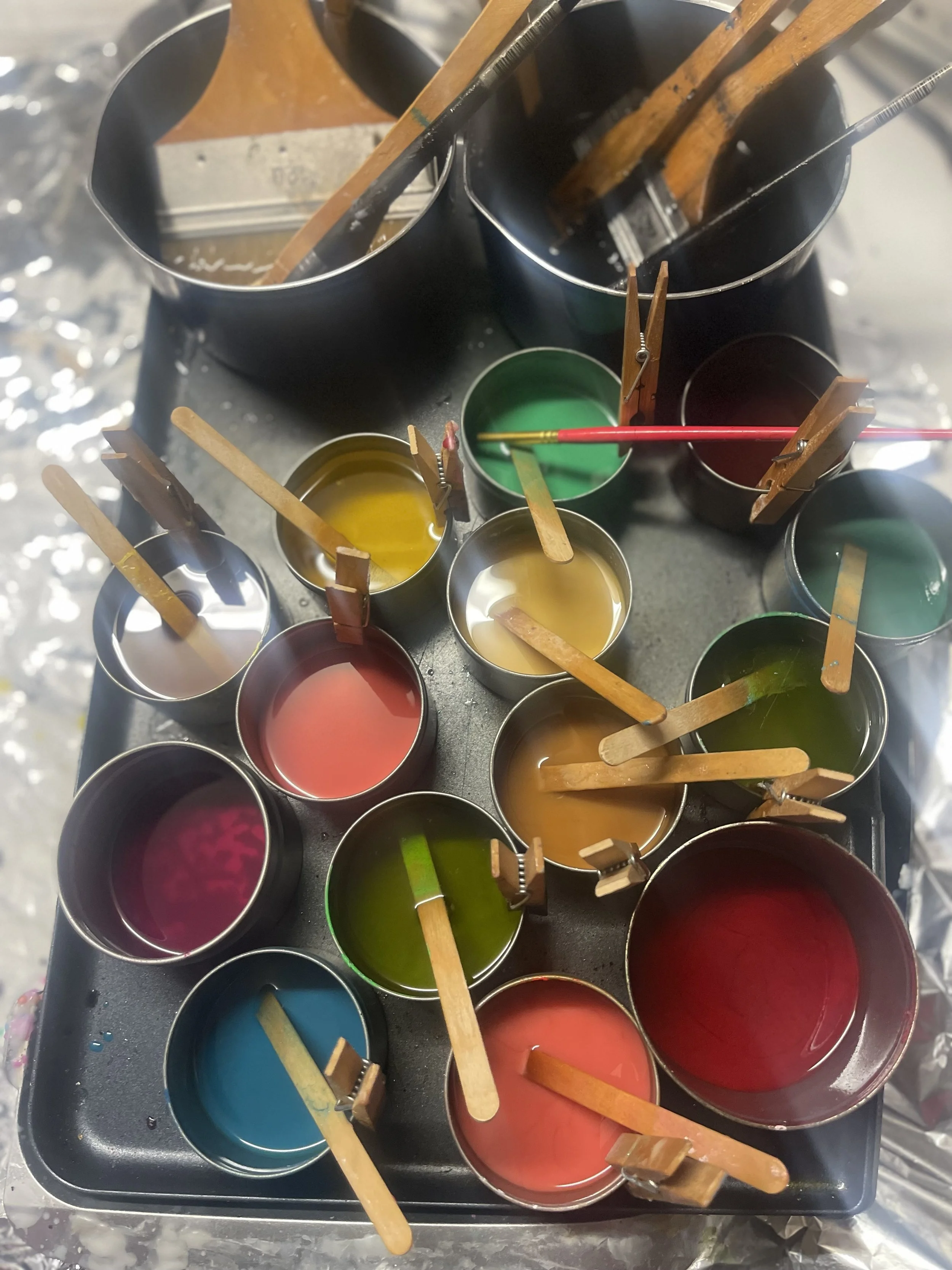 Encaustic Wax Palette