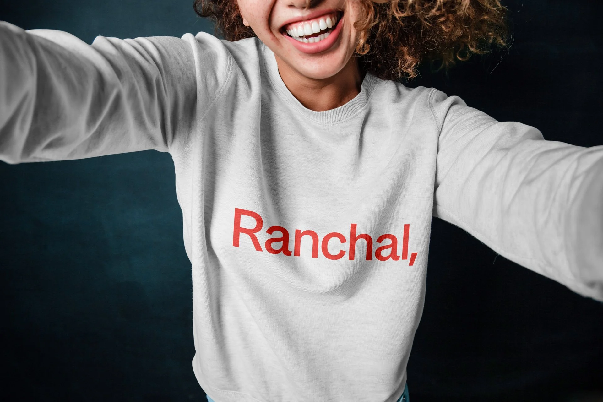 Sudadera de Ranchal, diseñada por Antonio Ranchal