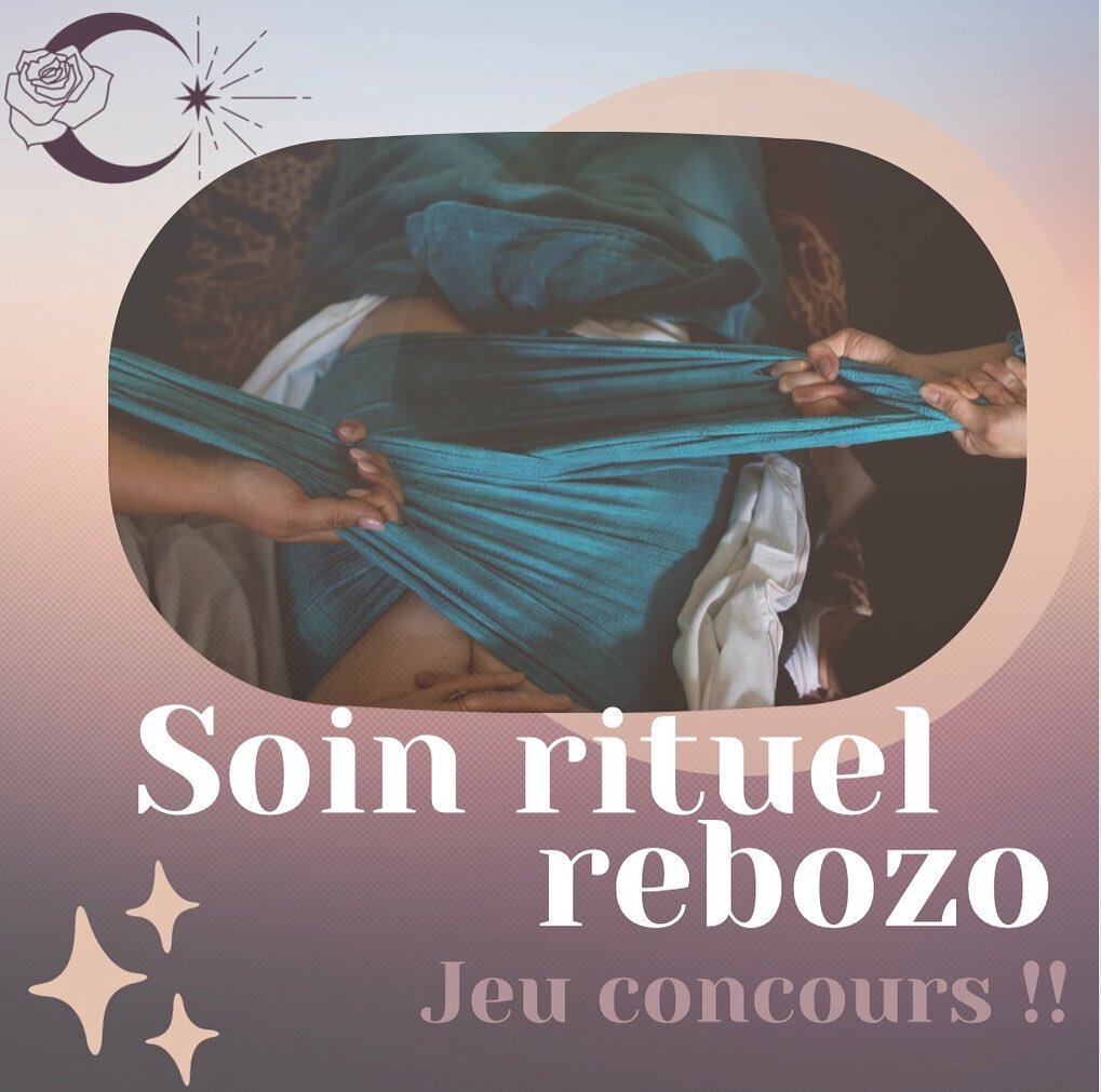 🕯️ Concours 1 an 🕯️

Pour l'occasion, nous vous proposons un concours pour gagner 100&euro; sur votre soin rituel rebozo.
2 dates = 2 personnes qui auront la chance d'&ecirc;tre tir&eacute;es au sort (ou au destin... As you feel ^^!).

~ Le Soin ri