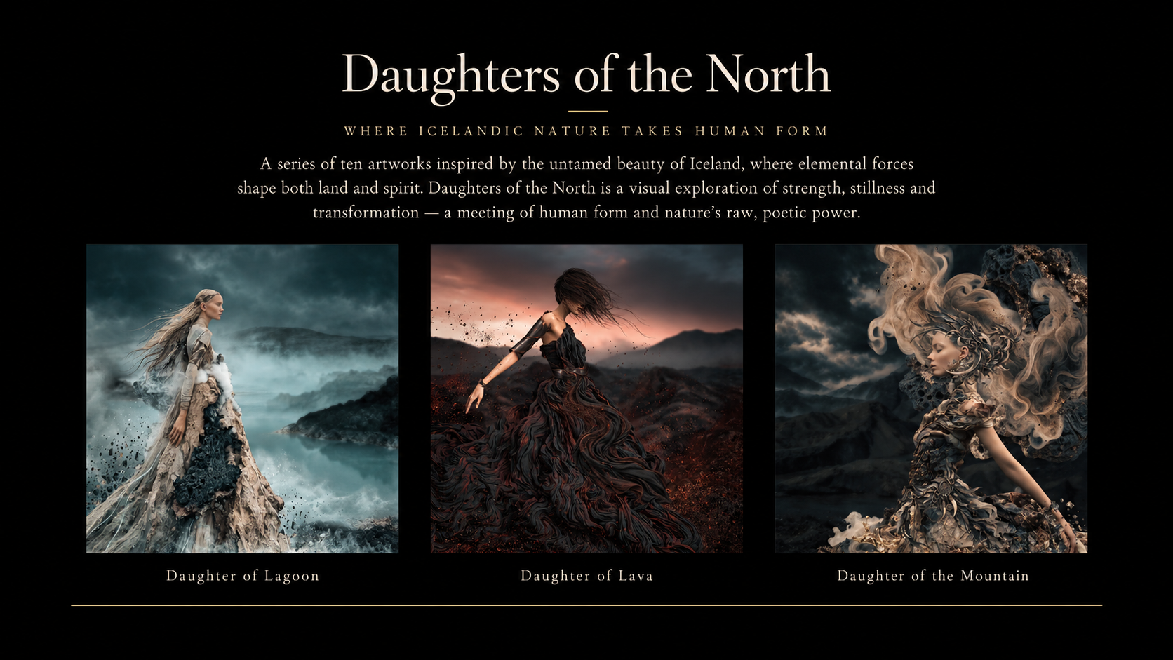 Daughters of the North collection launch presentation