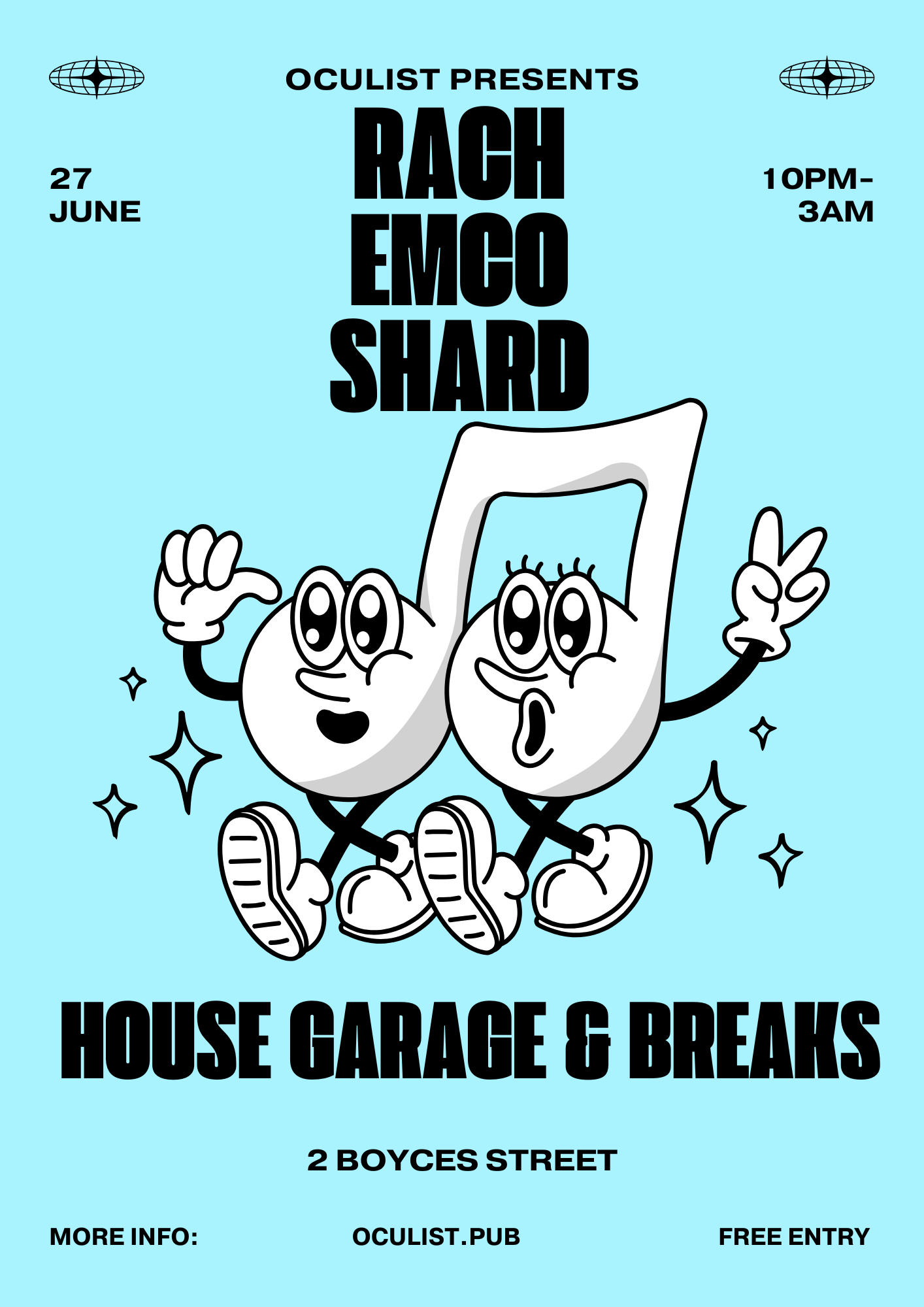 Oculist Presents: RACH, EMCO & SHARD