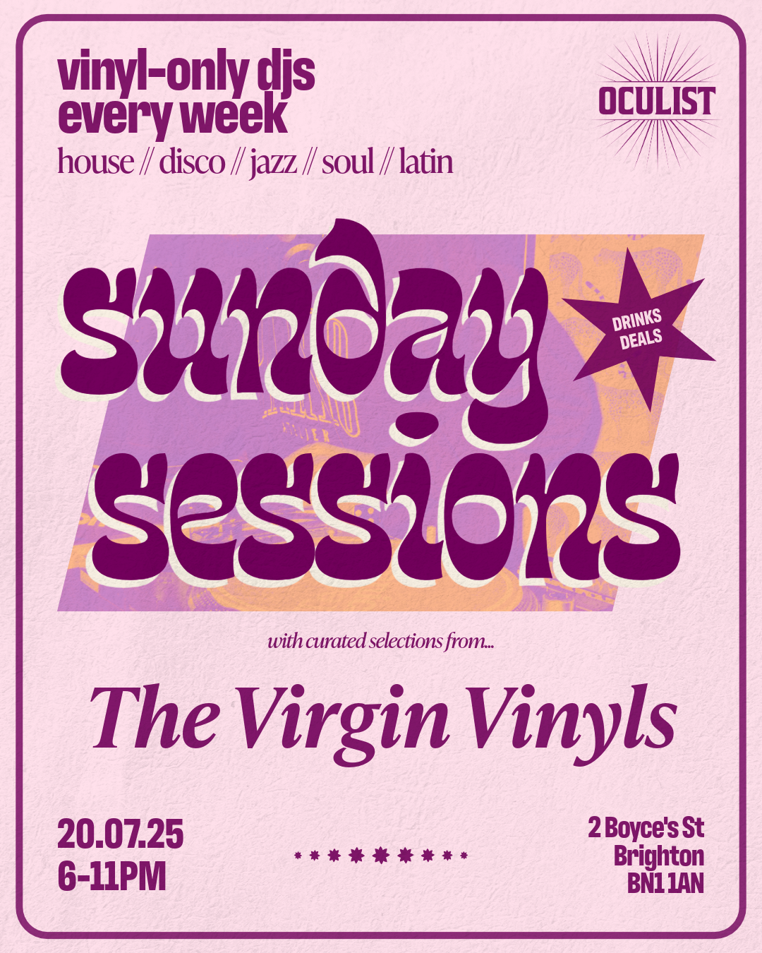SUNDAY SESSIONS